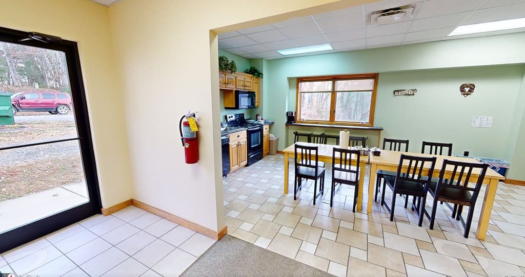 breakroom and 2nd floor door leading to upper park - 89 Sycamore Street, Murphy, NC 28906