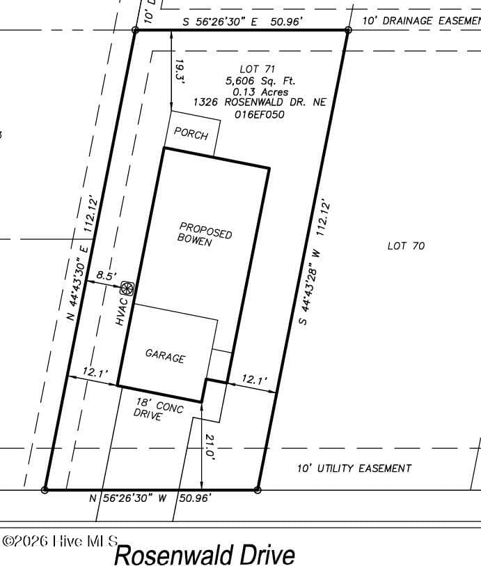 Single Family Residence at 1326 Rosenwald Drive NE Lot #71, Leland, NC 28451, photo 9 of 9