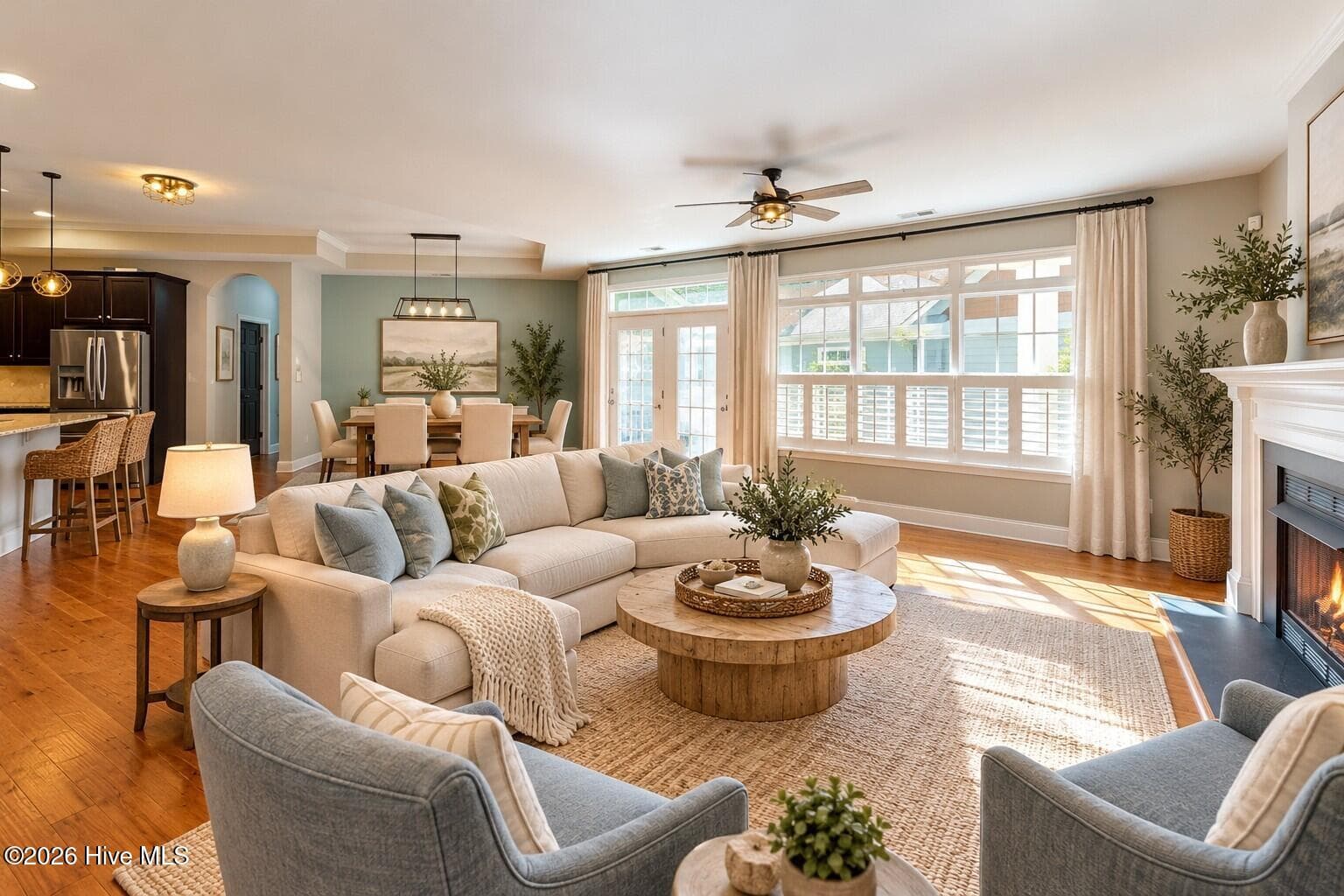 Virtually Staged – Furniture and decor shown are for illustrative purposes only. - 1639 Micahs Way N, Spring Lake, NC 28390