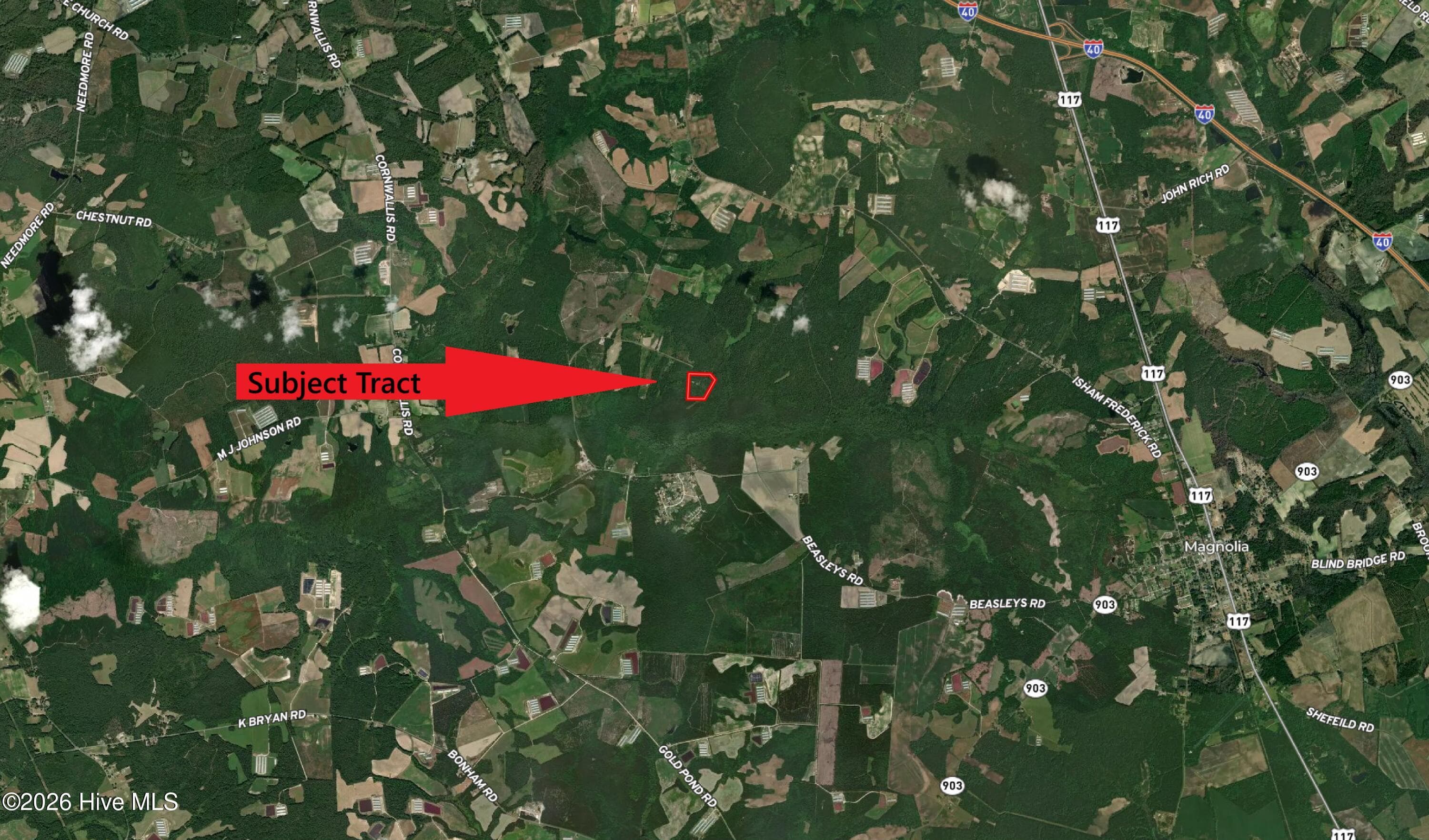 Wooded at Tbd Oliver Carlton Road, Warsaw, NC 28398, photo 4 of 17