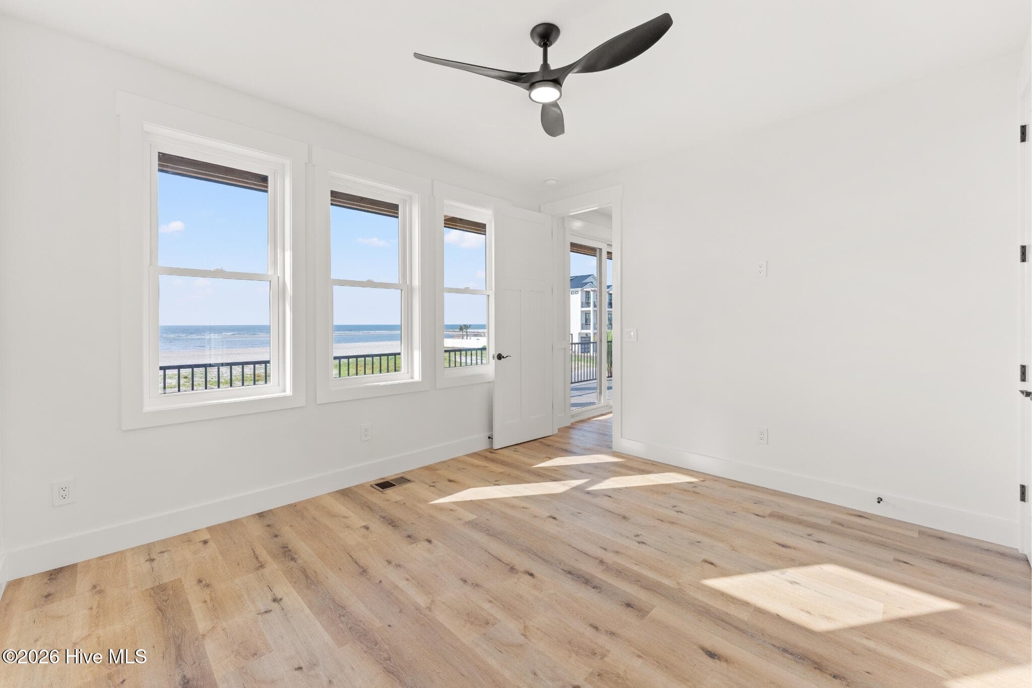 Oceanfront bedroom first level - 41 Grand View Drive, Ocean Isle Beach, NC 28469, Ocean Isle Beach