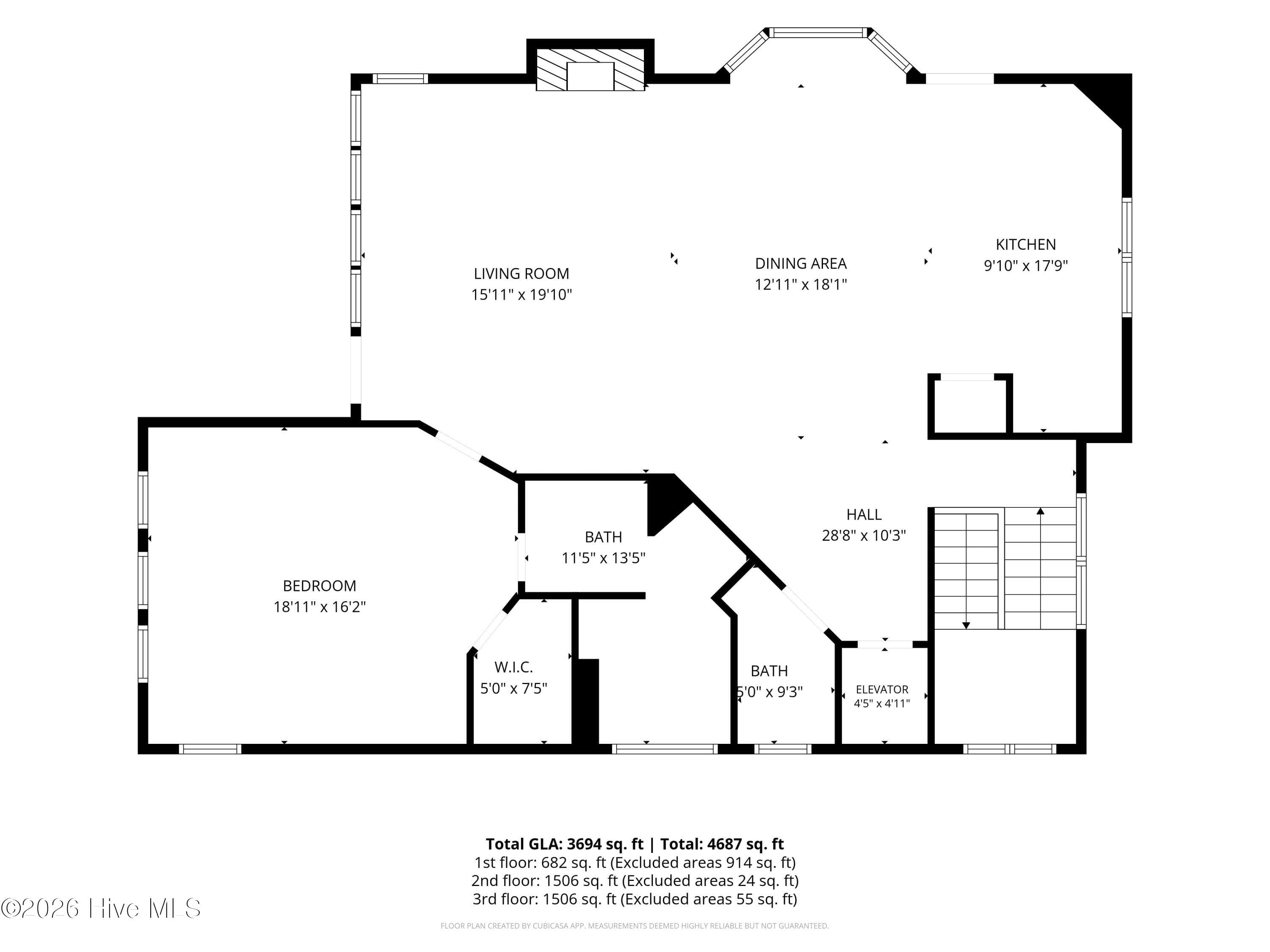 Primary Living Level - 101 Jackson Avenue, Emerald Isle, NC 28594, Emerald Isle