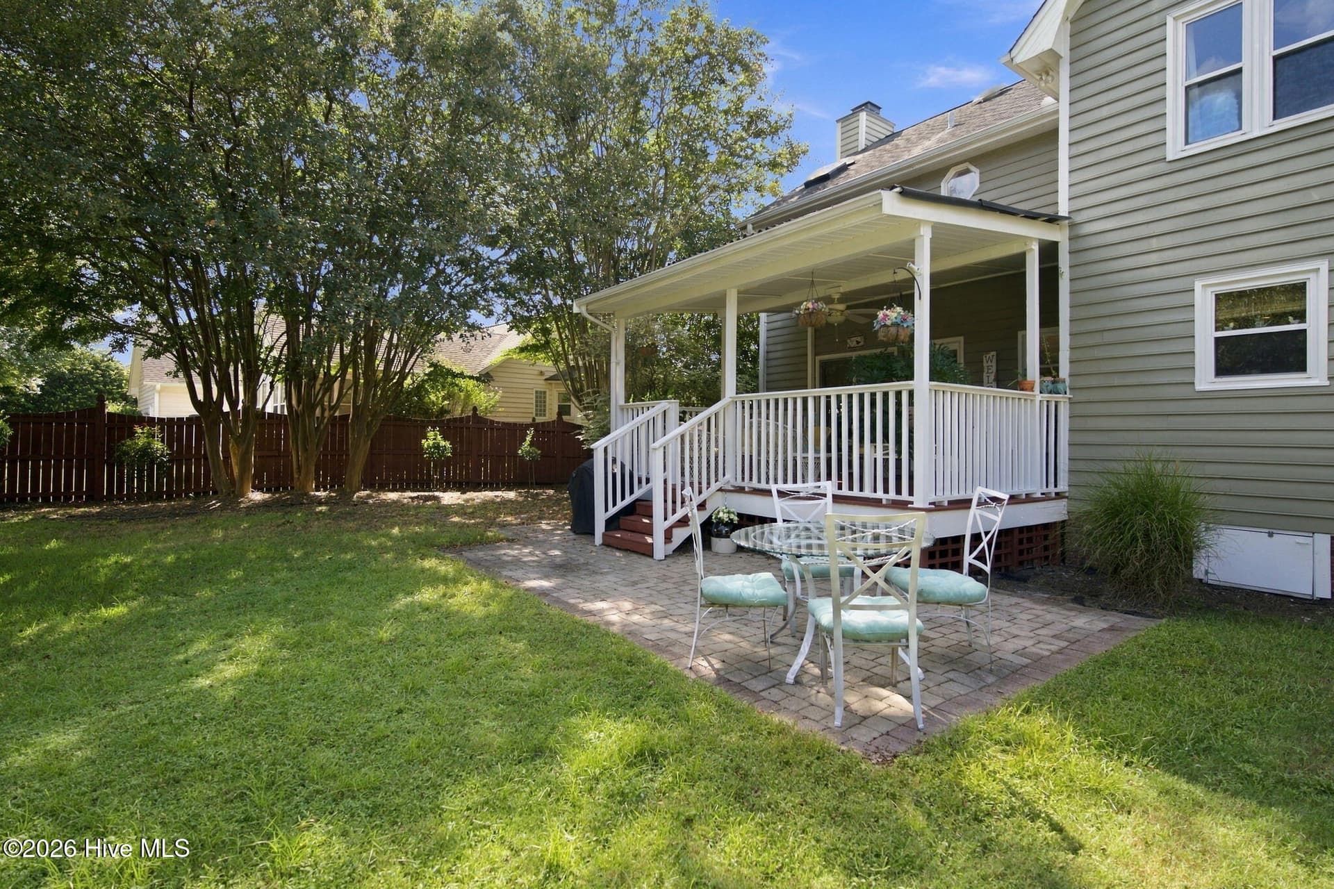 View of back of house - 3501 Kyle Court, Wilmington, NC 28409