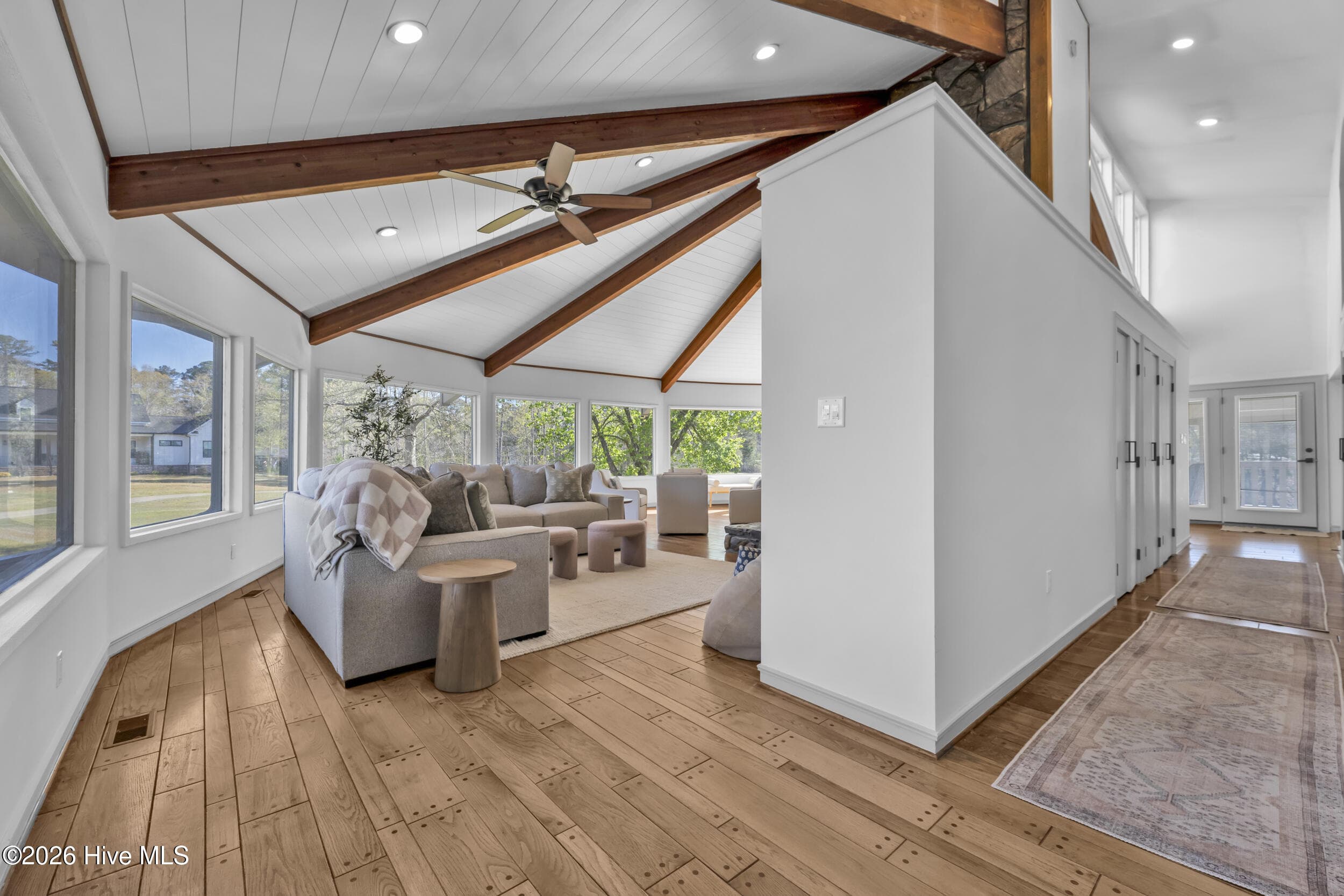 Hardwood floors with peg design in great room areas - 401 S Lake Drive, Thomson, GA 30824