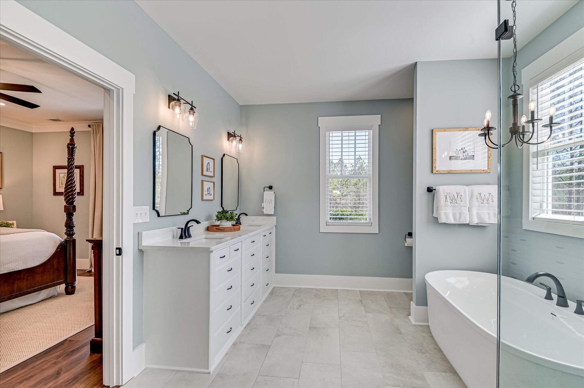 Primary bathroom - 1630 Long Cove Drive, Lincolnton, GA 30817