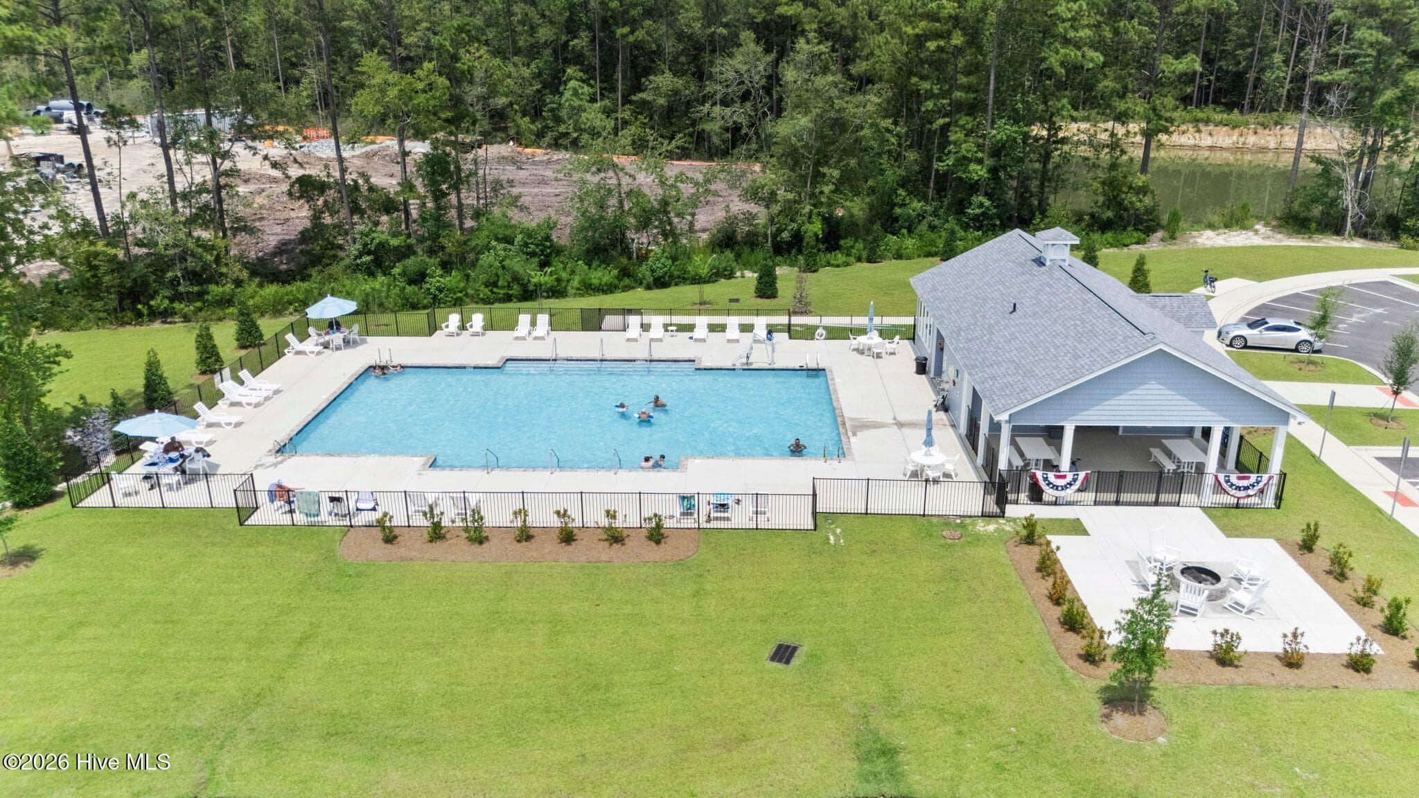 MIDDLE CREEK VILLAGE - Amenities Center with Pool, Pickleball Court, Playground, and Picnic Area - 967 Rindlewood Trail NE, Bolivia, NC 28422
