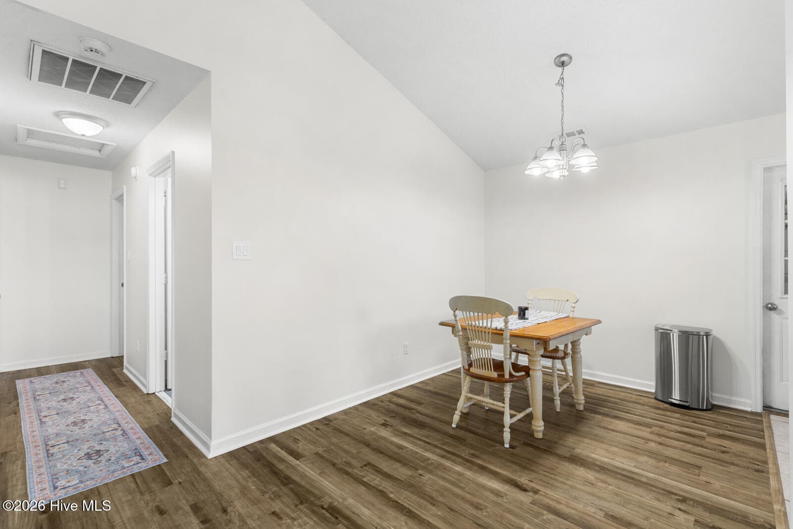 Dining area - 300 Foxtrace Lane, Hubert, NC 28539