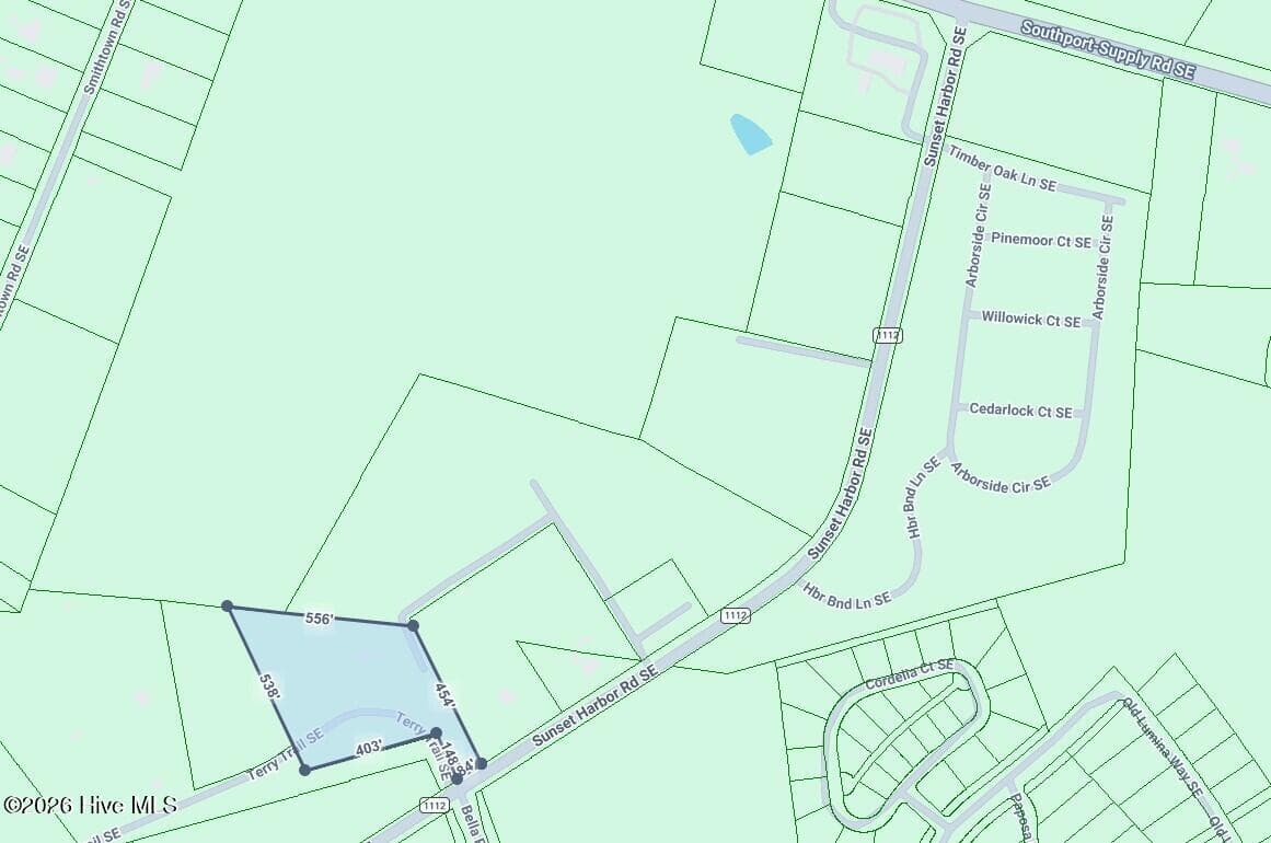 5 ACRES - 1617 Sunset Harbor Road SE, Bolivia, NC 28422