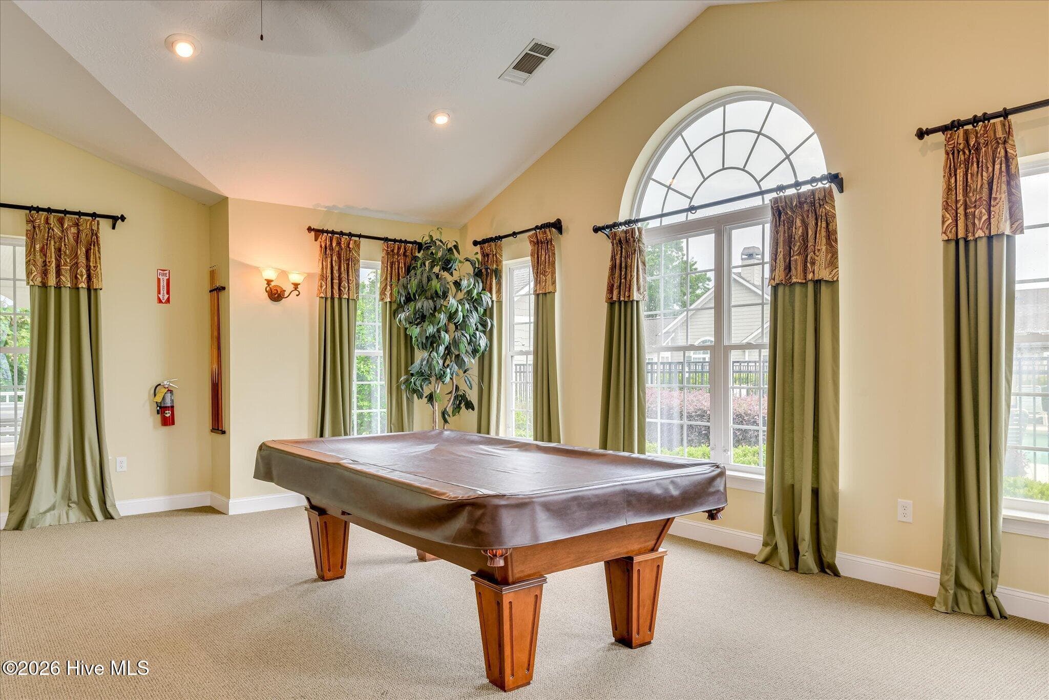 Clubhouse pool table - 1201 Brookstone Way, Augusta, GA 30909