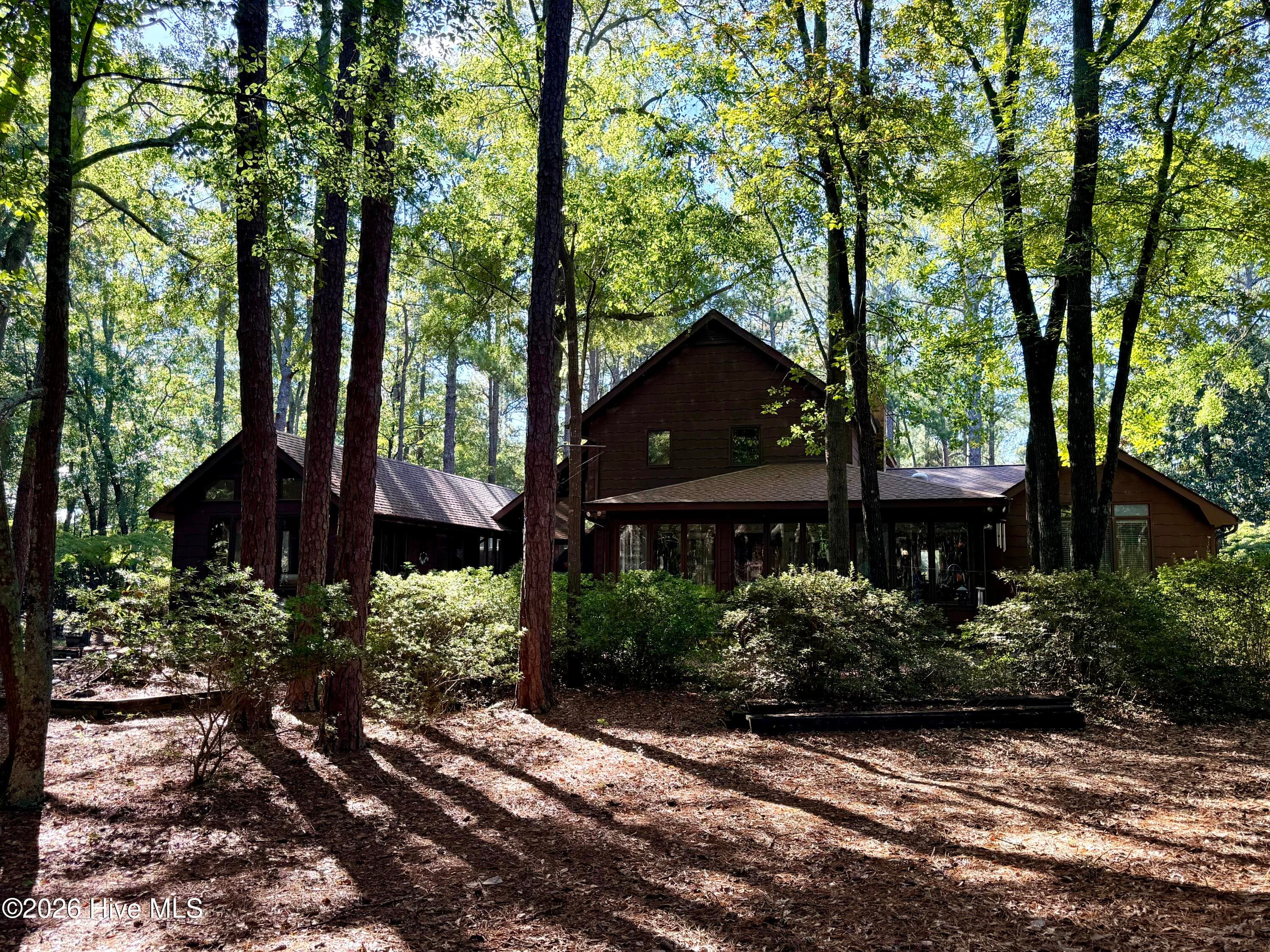 view of back of house - 12681 Blues Farm Road, Laurinburg, NC 28352