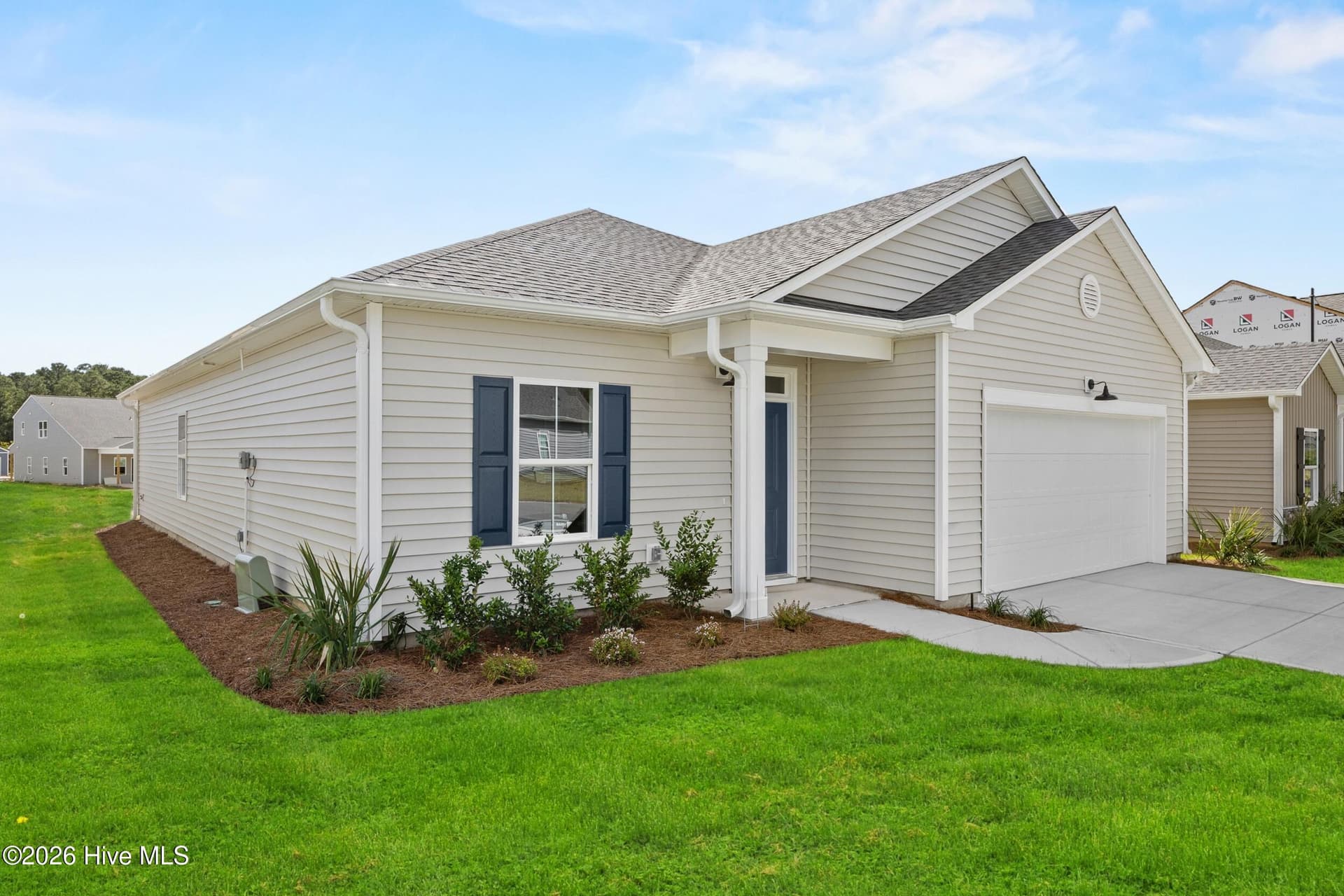 Home shown is representation of a Highland with Classic elevation. Actual home may vary. - 512 Getaway Lane 120, Shallotte, NC 28470