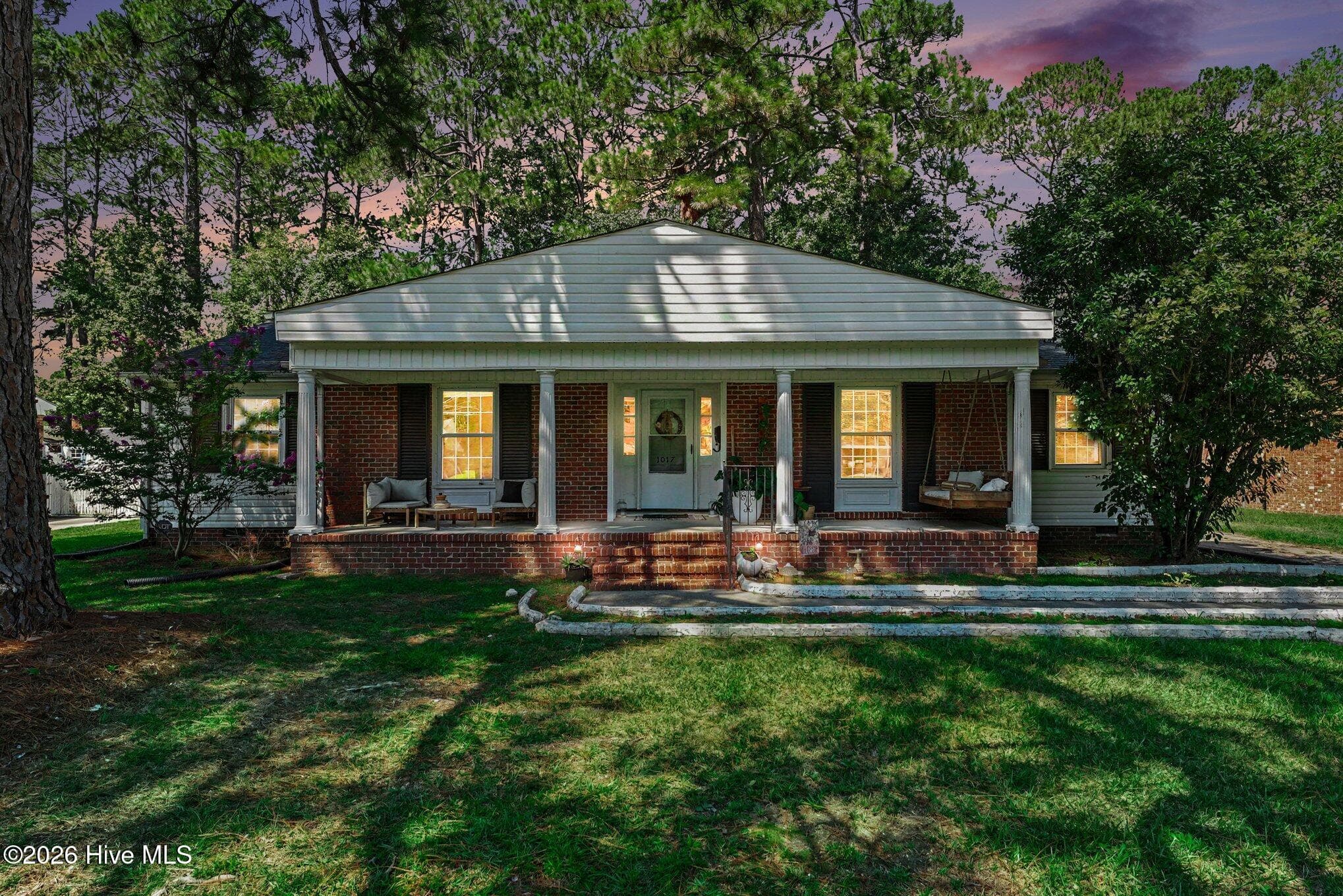 evening view - 1017 S Claiborne Street, Goldsboro, NC 27530