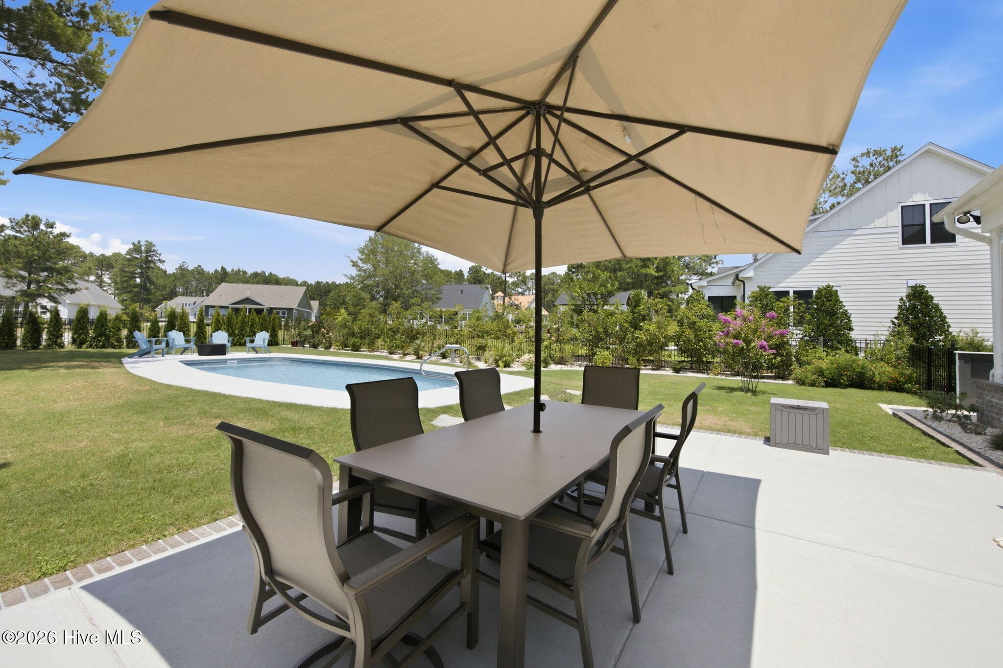outdoor patio and grilling area - 776 Breezewood Drive SE, Bolivia, NC 28422