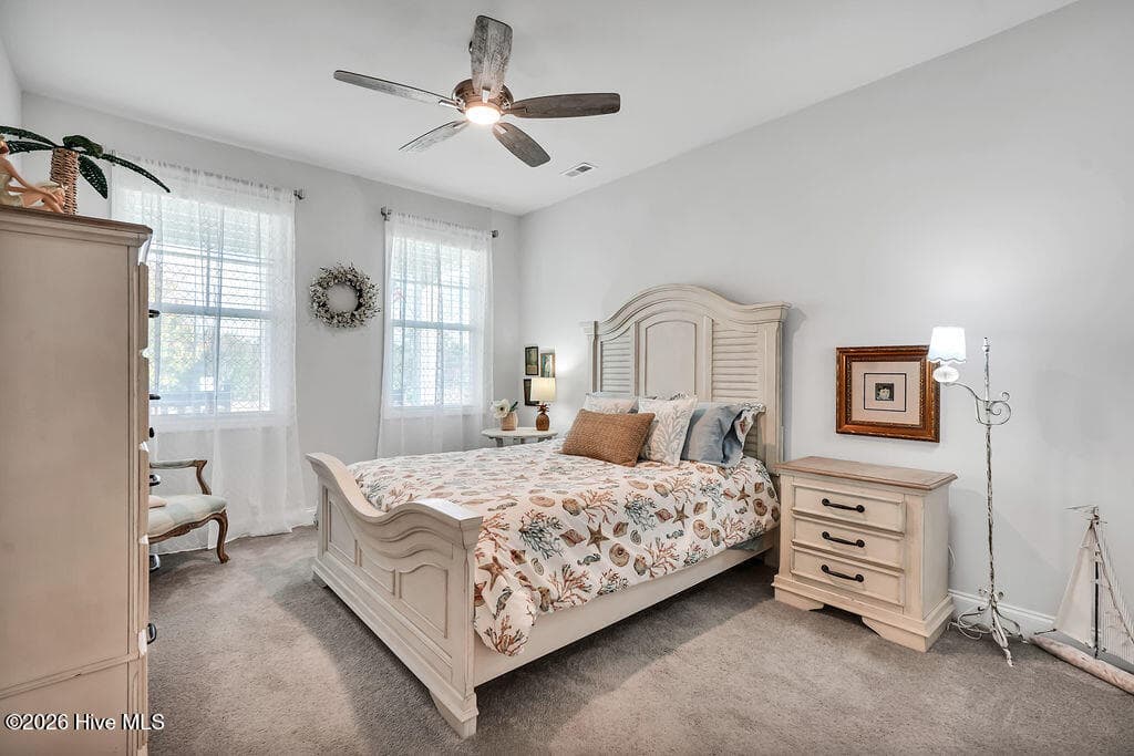 First floor guest bedroom - 142 Rice Marsh Way, Wilmington, NC 28412