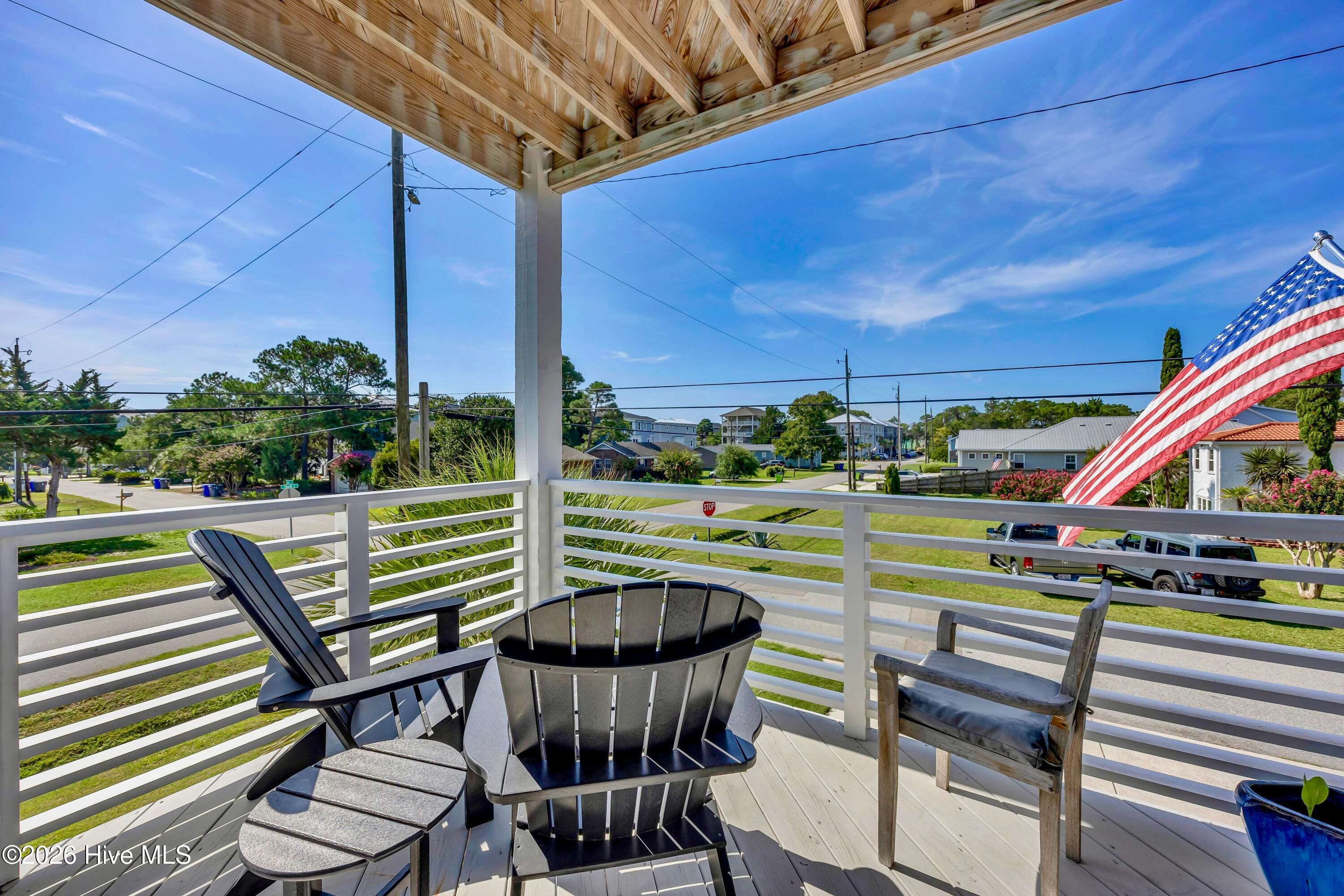 Main Level Balcony - 400 Sumter Avenue, Carolina Beach, NC 28428