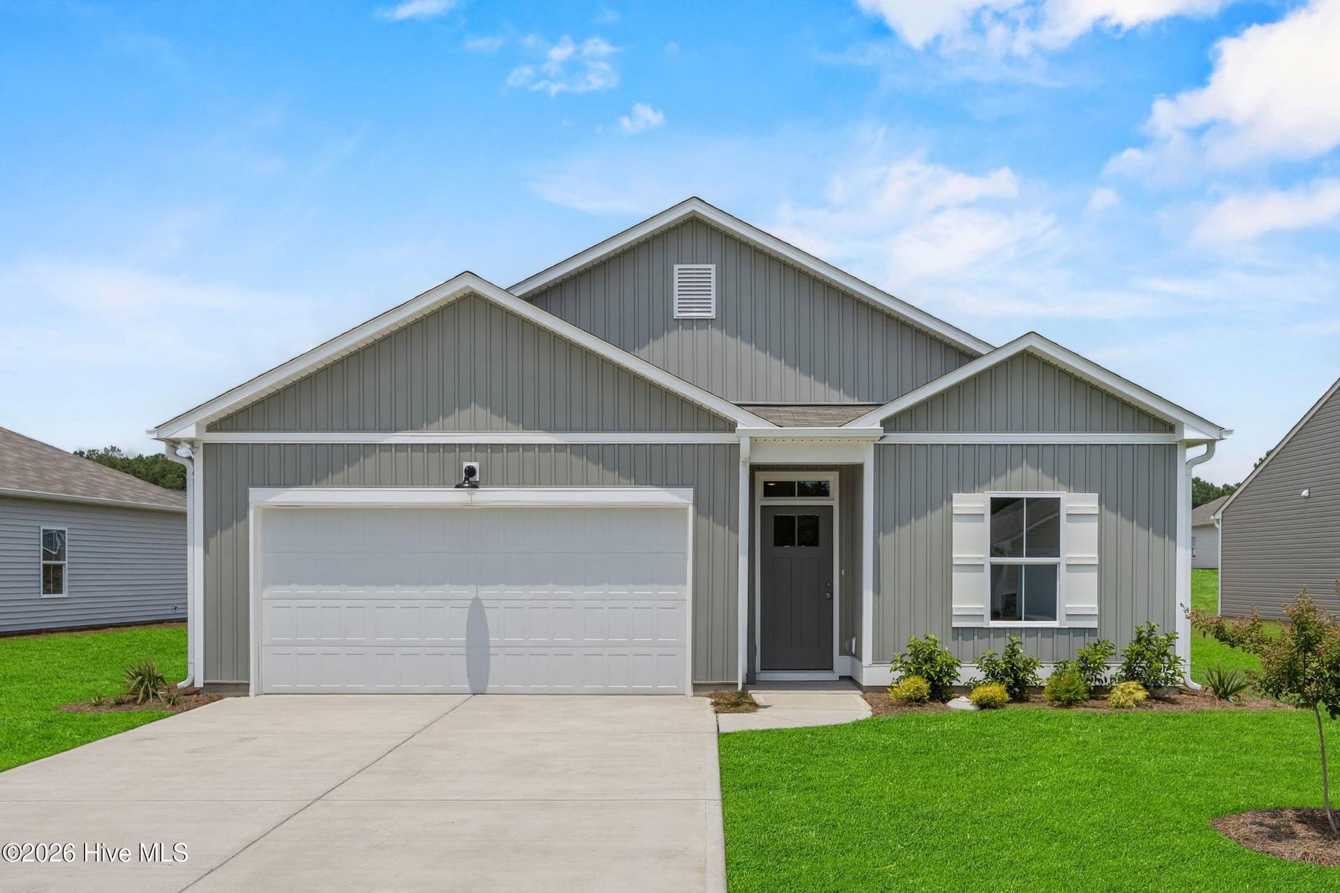 Home shown is a representation of the Hickory with a farmhouse elevation. - 4613 Swimming Lane 30, Shallotte, NC 28470