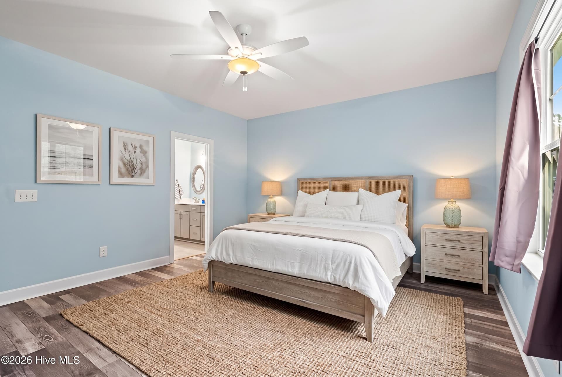 Primary bedroom Virtually Staged - 539 Eden Drive SW, Supply, NC 28462