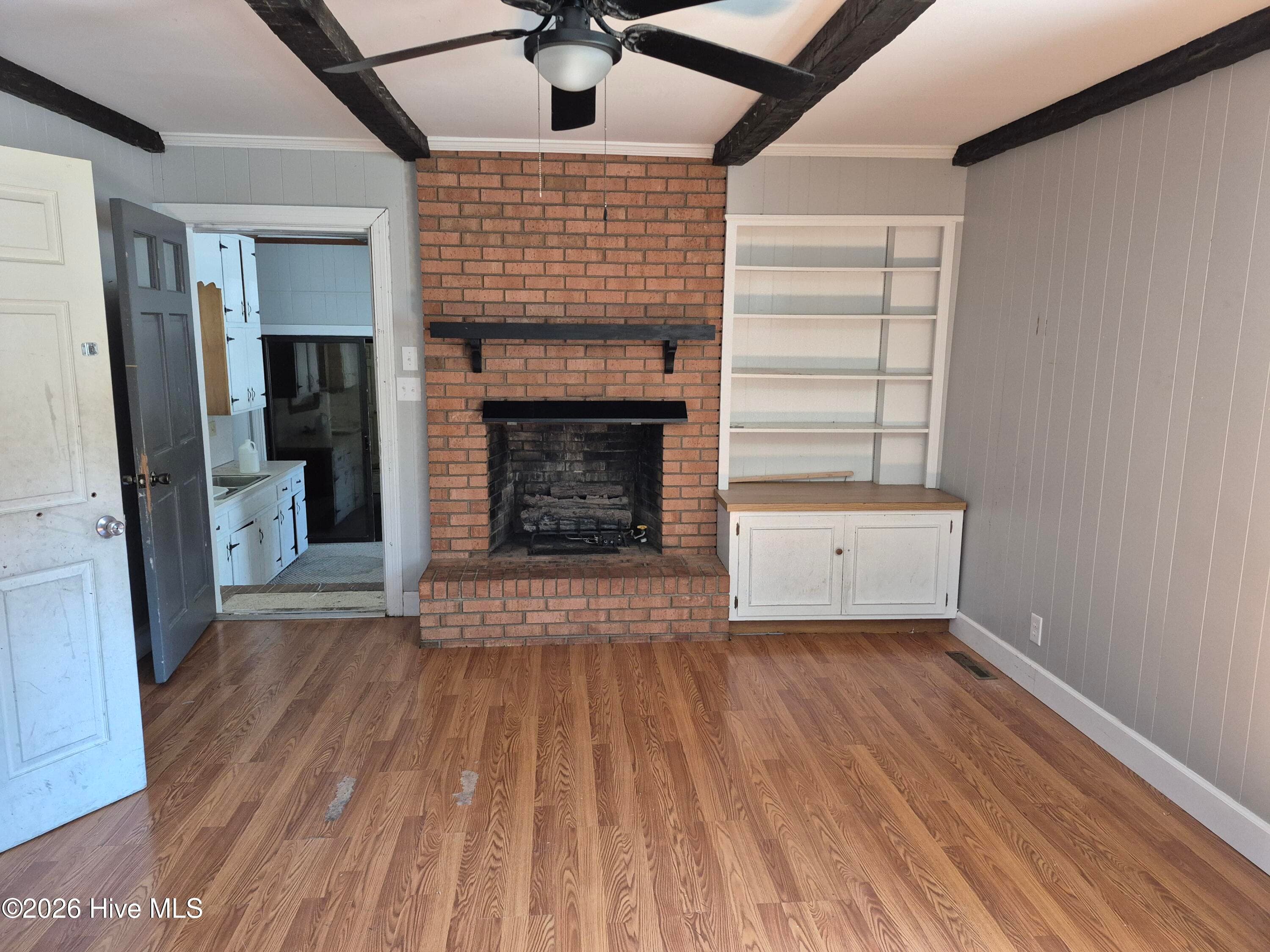 Den with view to breezeway - 3000 Ridgecrest Drive, Rocky Mount, NC 27803