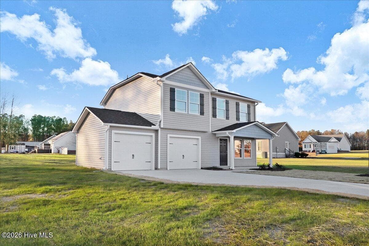 For representation only. Exterior color will differ, elevation will differ. - 11441 Red Bud Road, Castalia, NC 27816