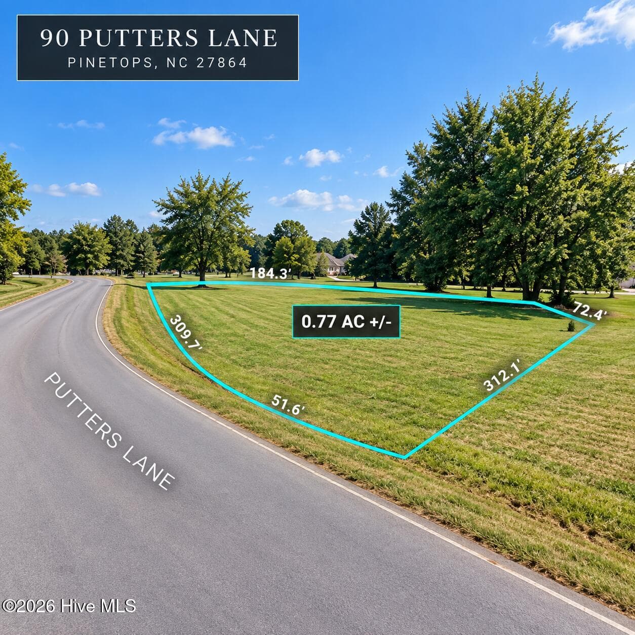 Street View - 90 Putters Lane, Pinetops, NC 27864
