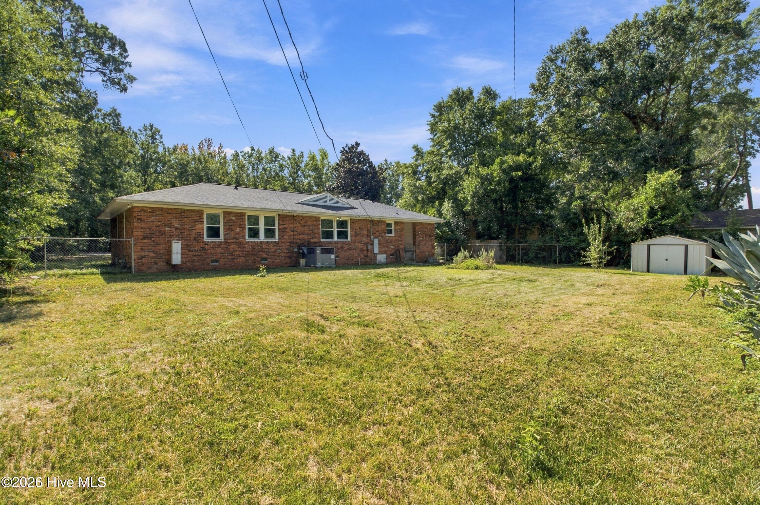 View of backyard - 825 Greenlawn Drive, Columbia, SC 29209