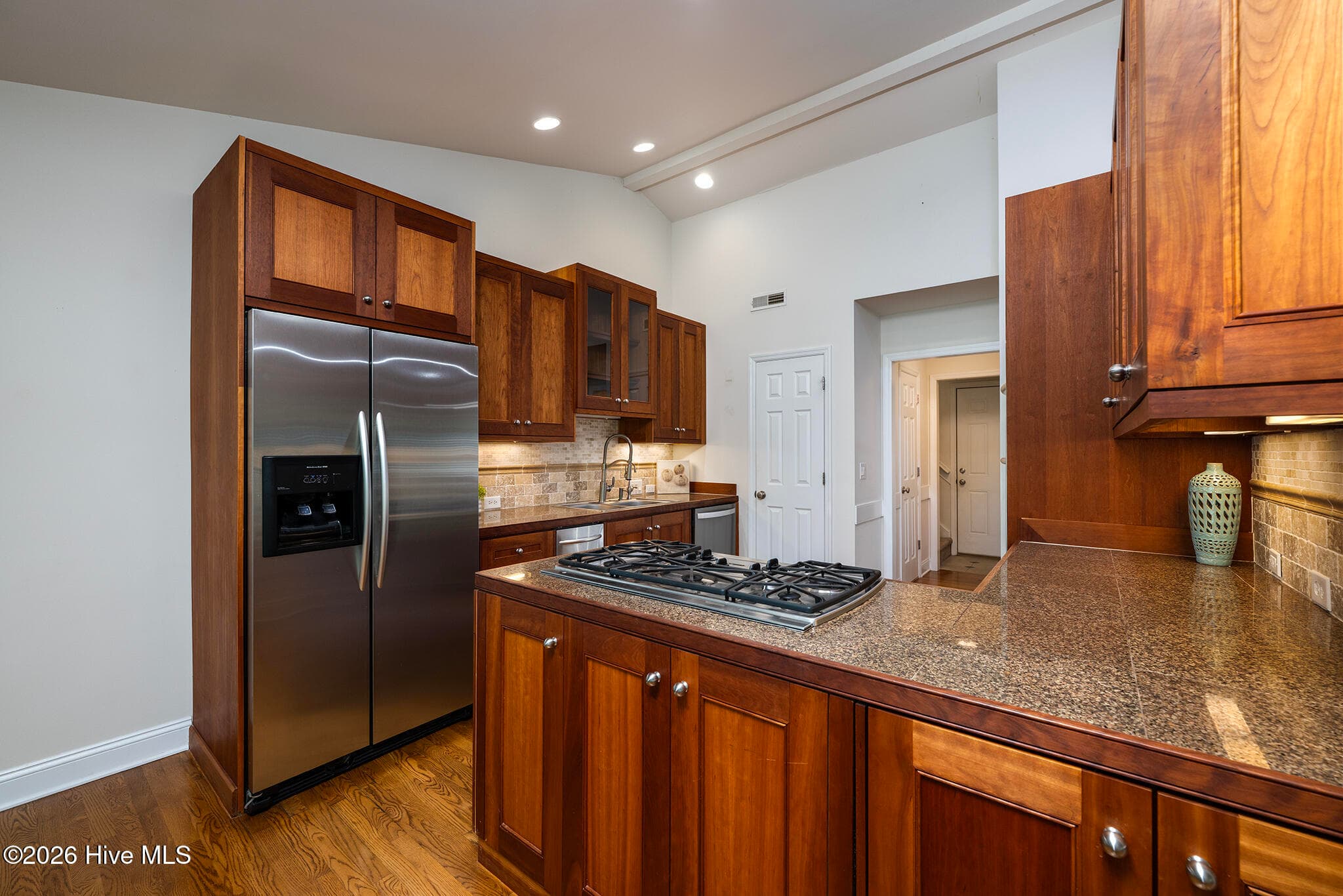 Beautiful Chef's Kitchen Featuring Stainless Steel Appliances and Granite Countertops - 5505 Blackbeard Lane, New Bern, NC 28560