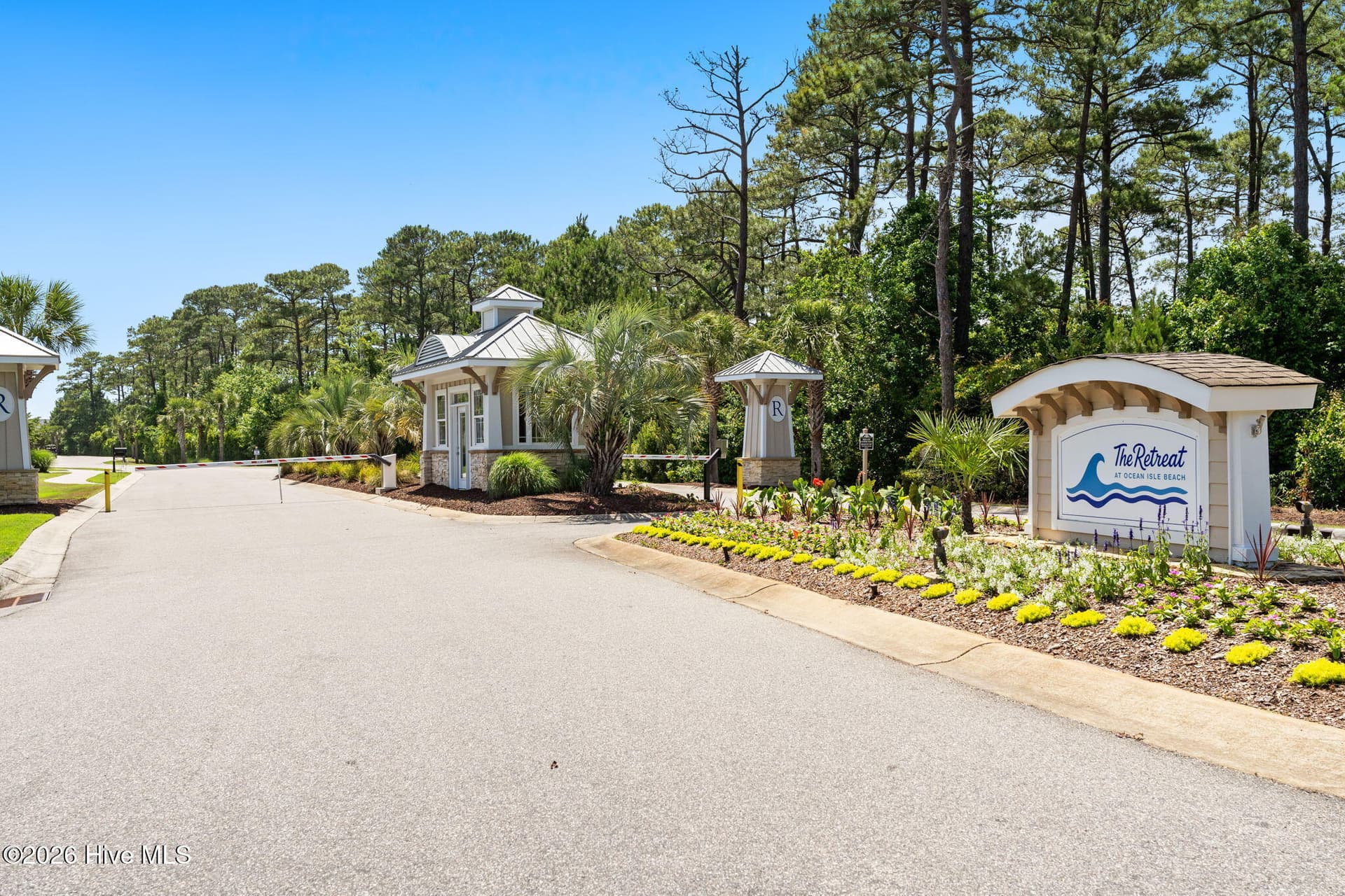Gated entrance - 6363 Havencrest Drive SW, Ocean Isle Beach, NC 28469