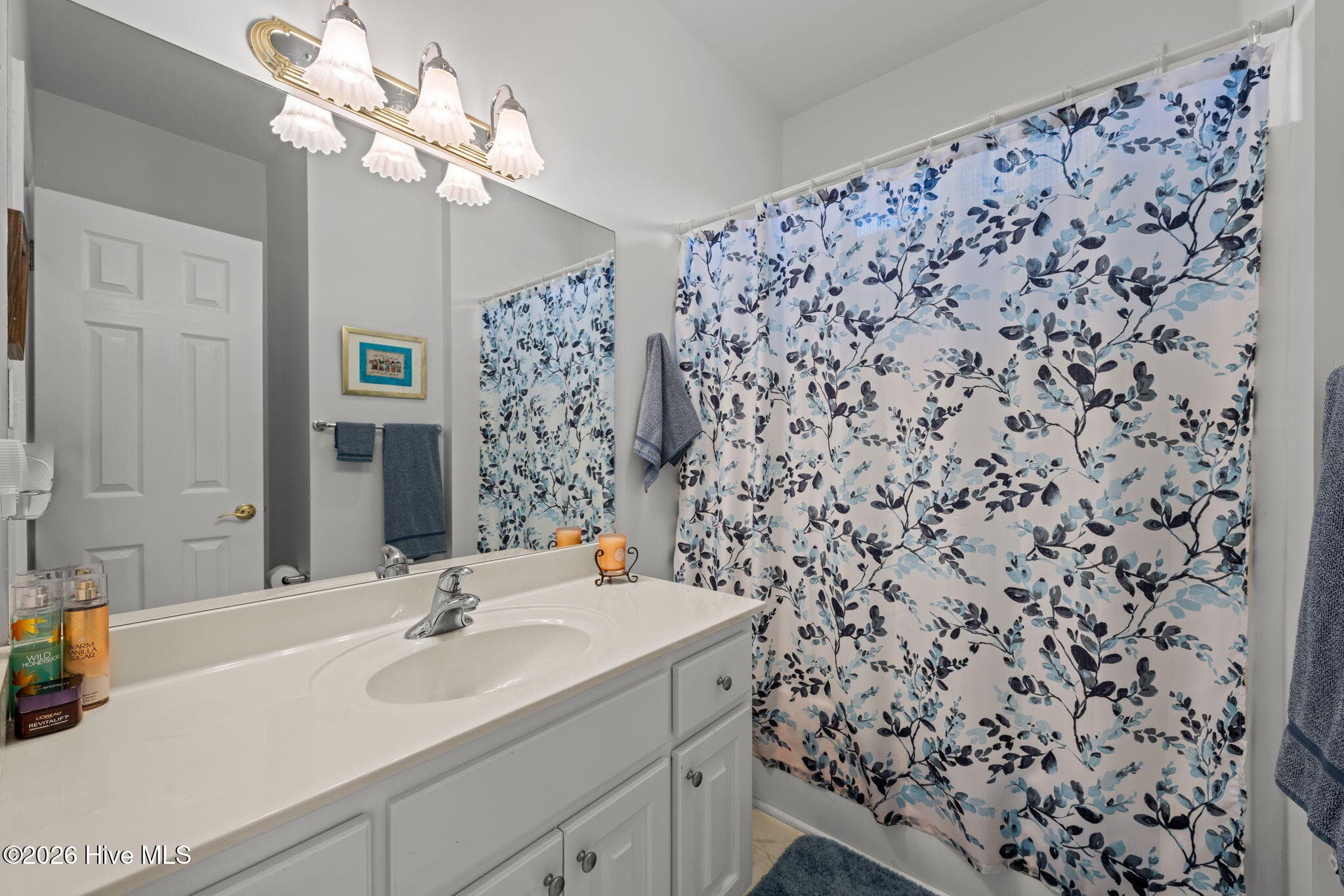 Hall Guest Bathroom - 230 Ticino Court, New Bern, NC 28562