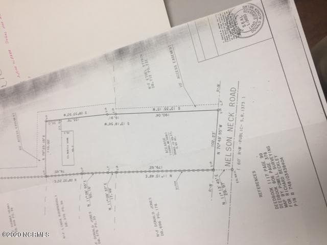 Residential Land at 579 Nelson Neck Road, Sea Level, NC 28577, photo 2 of 5