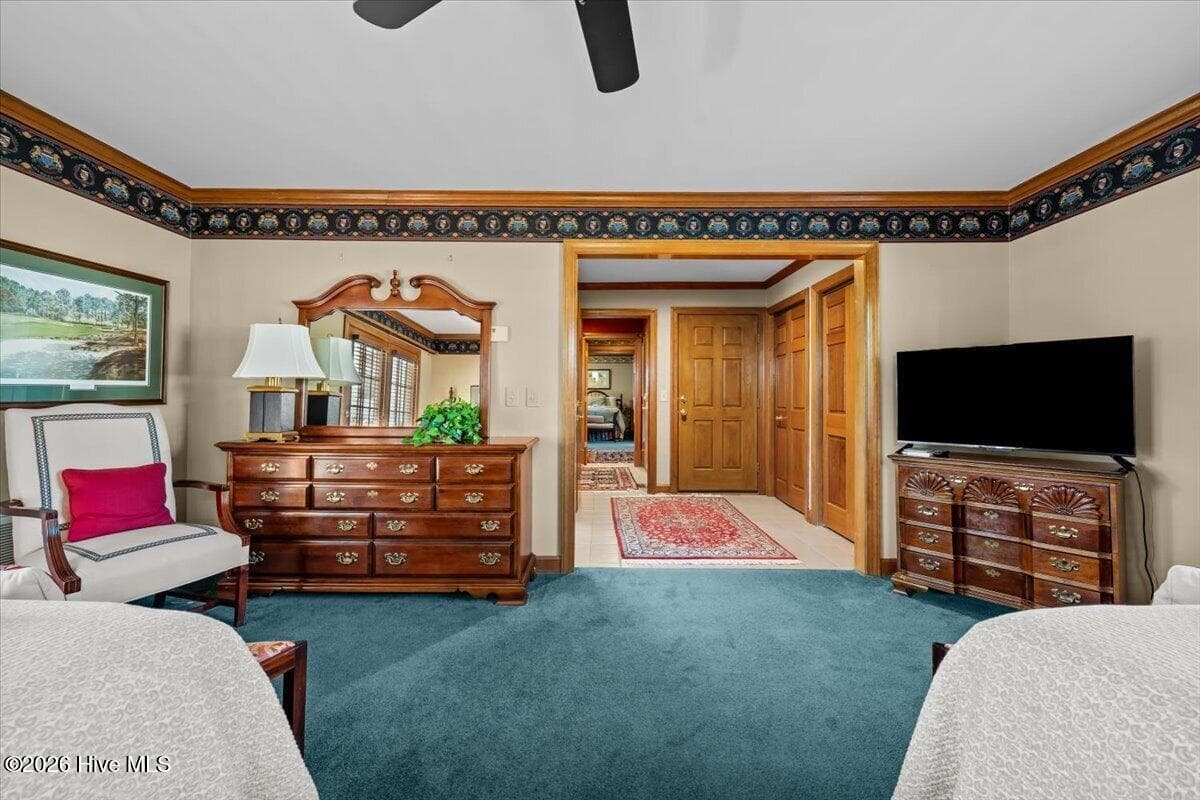 Main level bedroom 1 - 50 Cochrane Castle Circle, Southern Pines, NC 28387