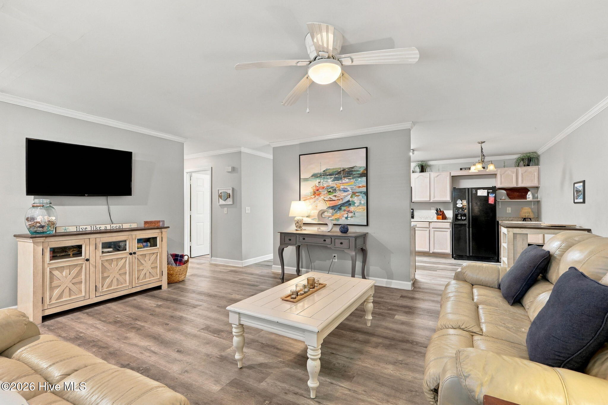 Great Room - 182 Fox Drive, Cape Carteret, NC 28584