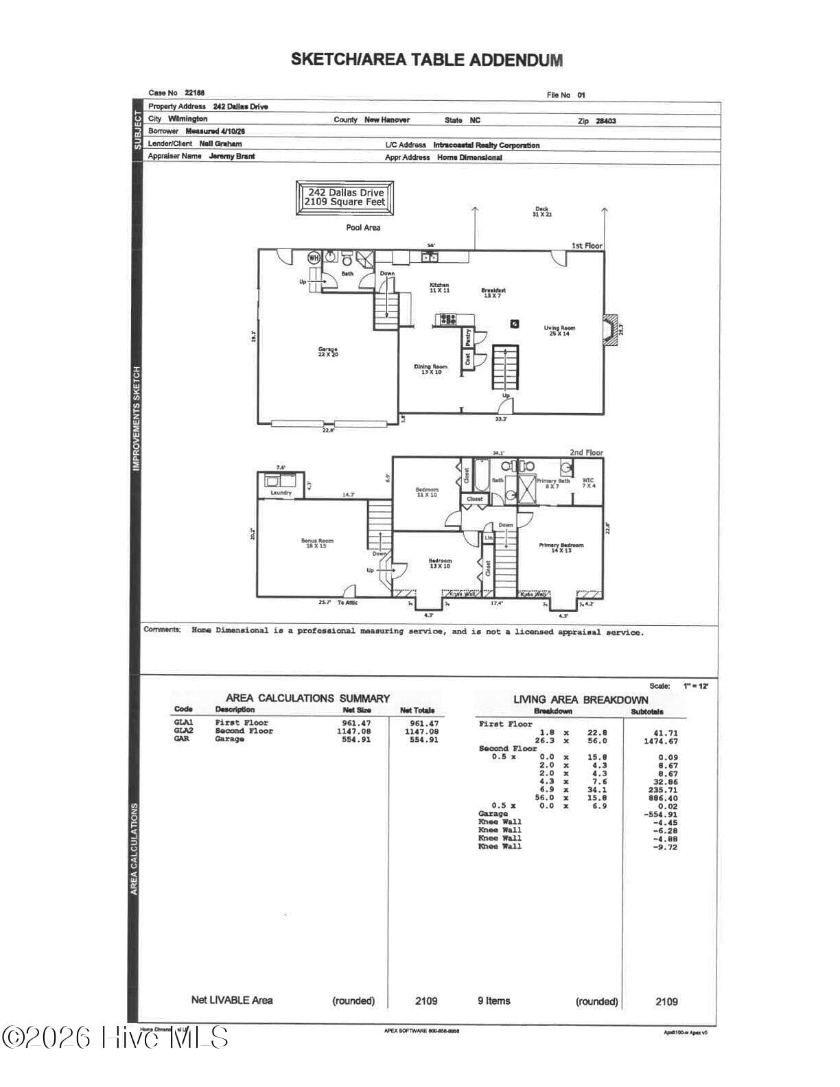 Single Family Residence at 242 Dallas Drive, Wilmington, NC 28405, photo 55 of 56