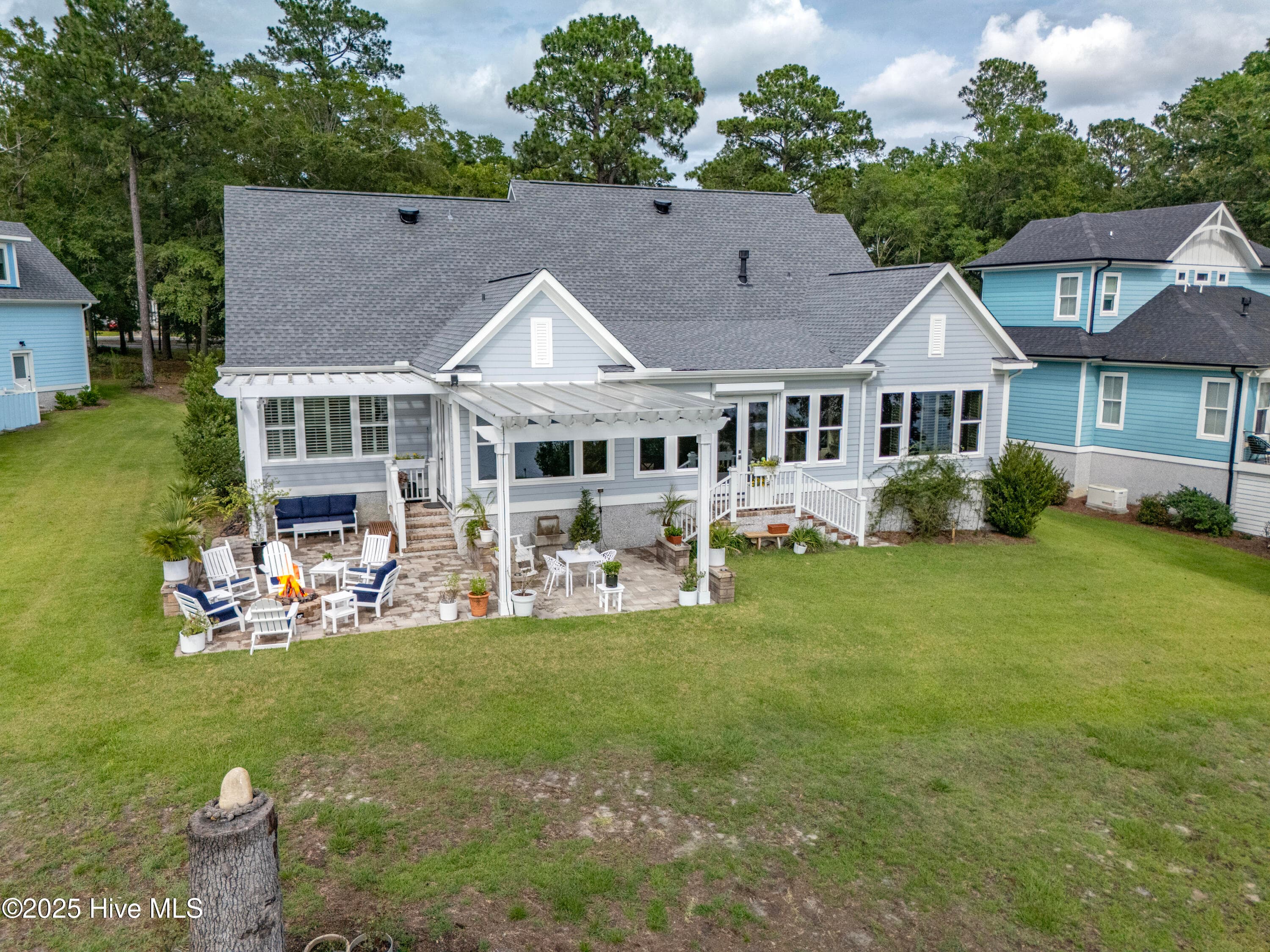 Back of home - 3623 White Cliffs Drive, Castle Hayne, NC 28429