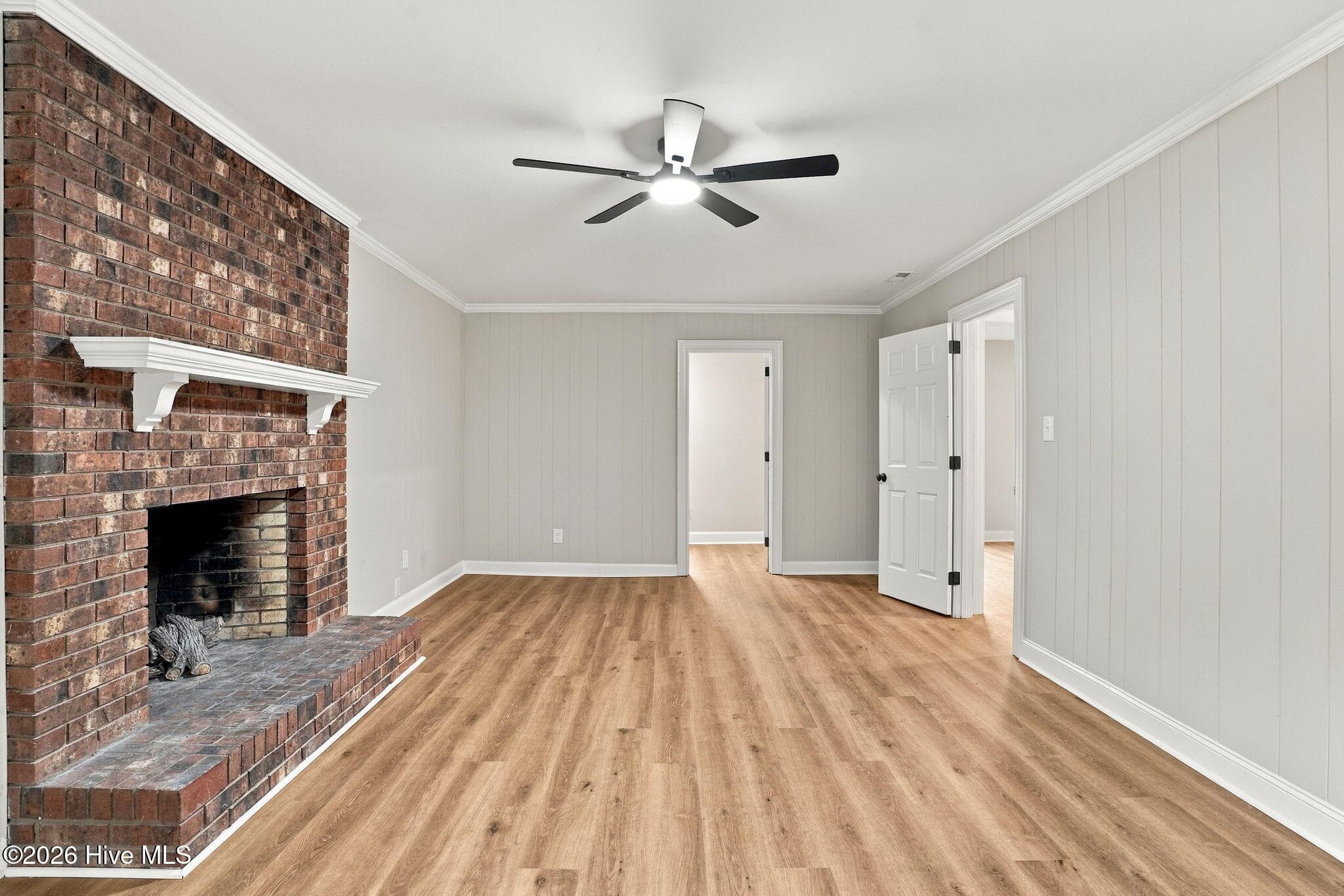 Basement Den with fireplace - 2214 Somerset Drive N, Wilson, NC 27893