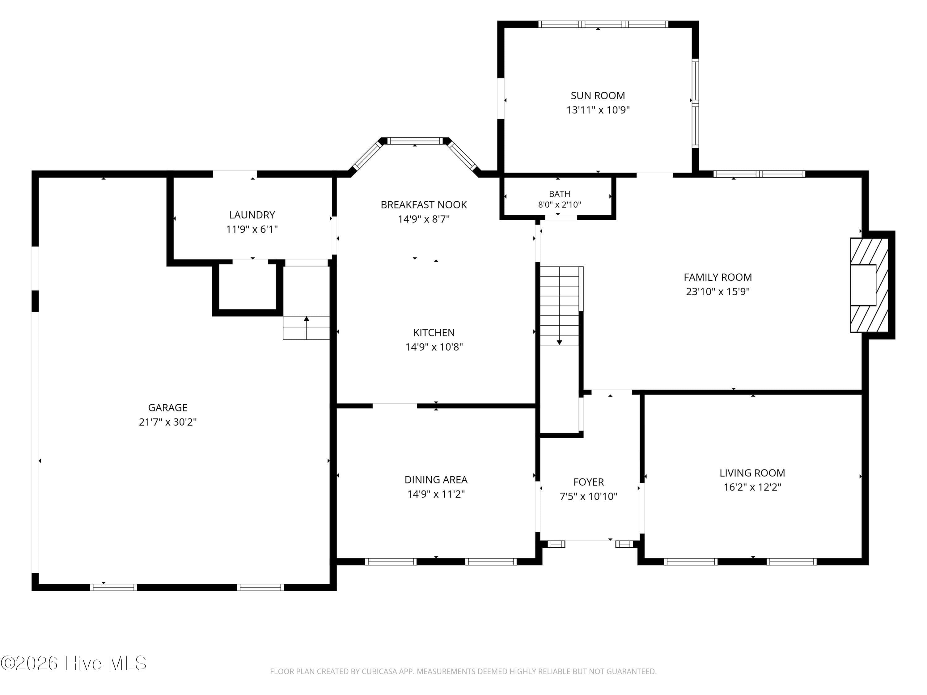 1st floor of the home - 4147 Knollcrest Circle N, Martinez, GA 30907