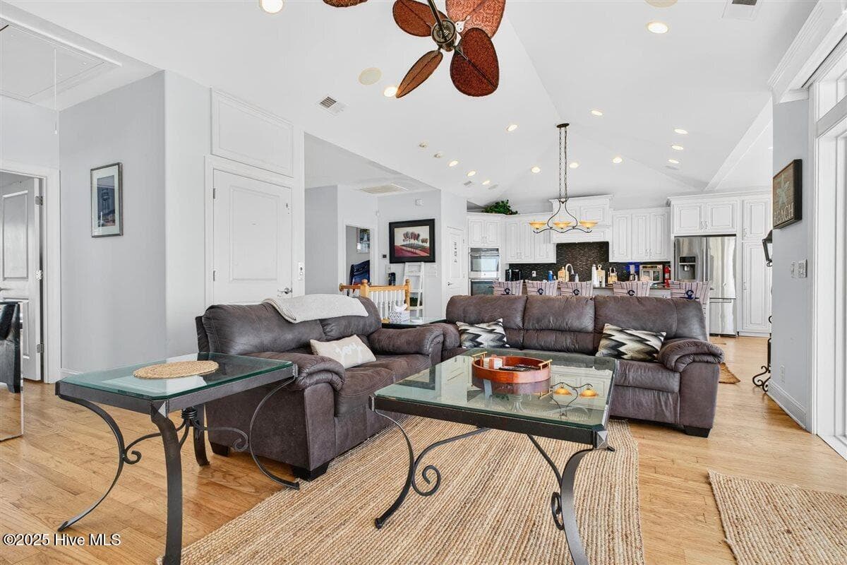 Great room / living room on 2nd floor - 7 Coggeshall Drive W, Ocean Isle Beach, NC 28469