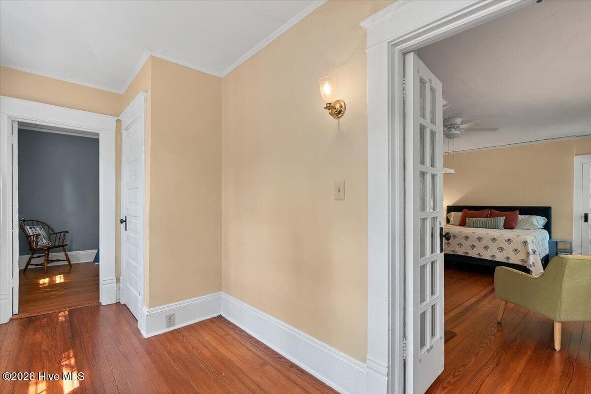 Sleeping porch upstairs connected to two upstairs bedrooms - 160 N Ridge Street, Southern Pines, NC 28387