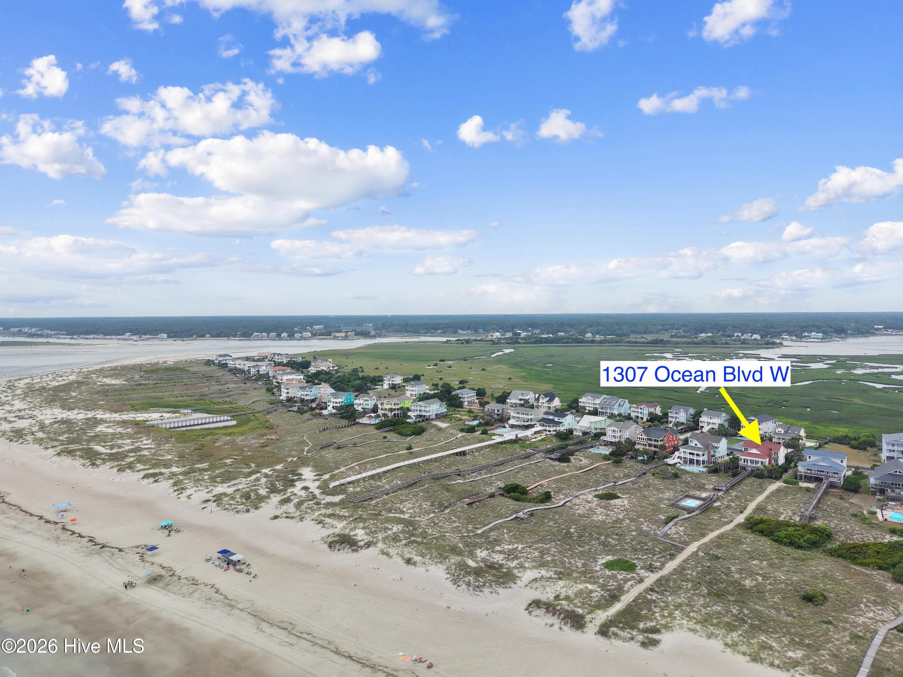 Single Family Residence at 1307 Ocean Boulevard W, Holden Beach, NC 28462, photo 98 of 109