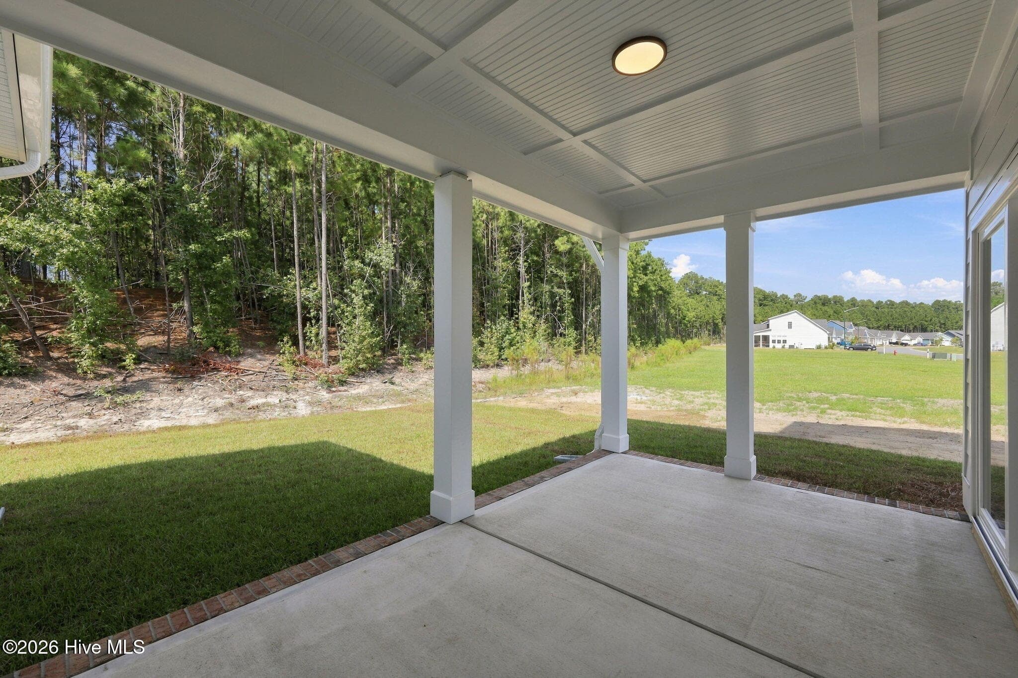 Back porch - 4004 Brighton Drive, New Bern, NC 28562