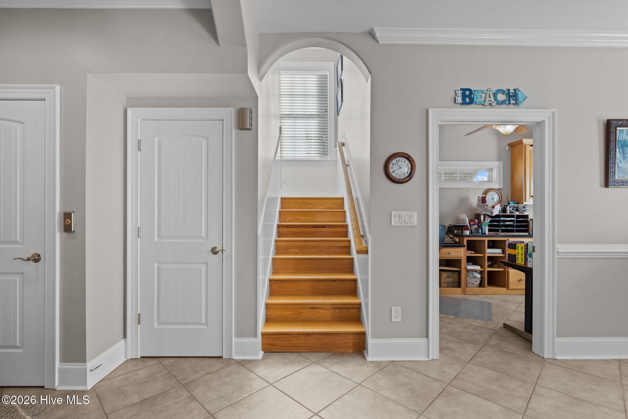 Level 1 stairs - 109 Key West Lane, Newport, NC 28570