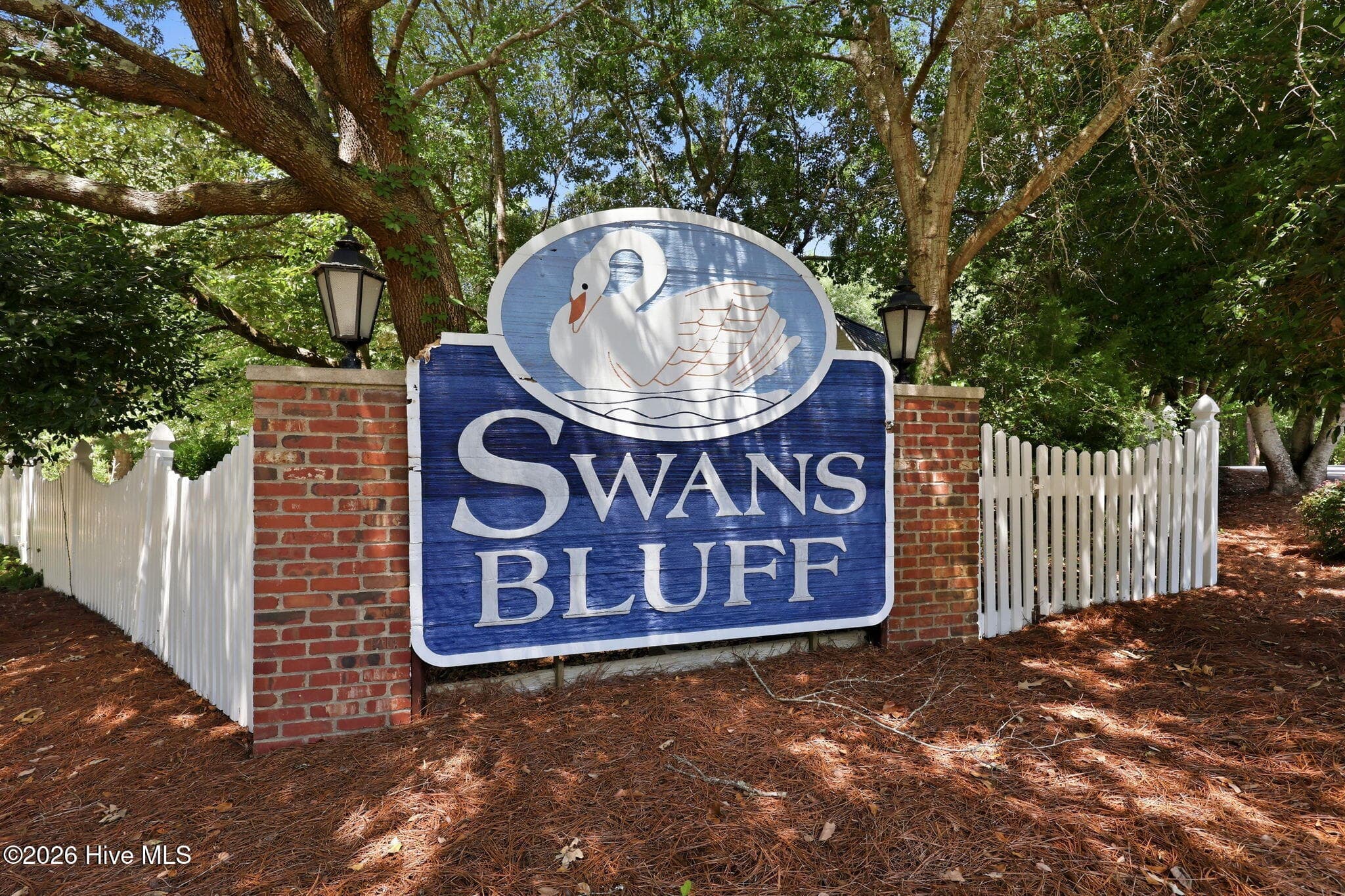 Swans Bluff Sign - 123 White Swan Way, Swansboro, NC 28584