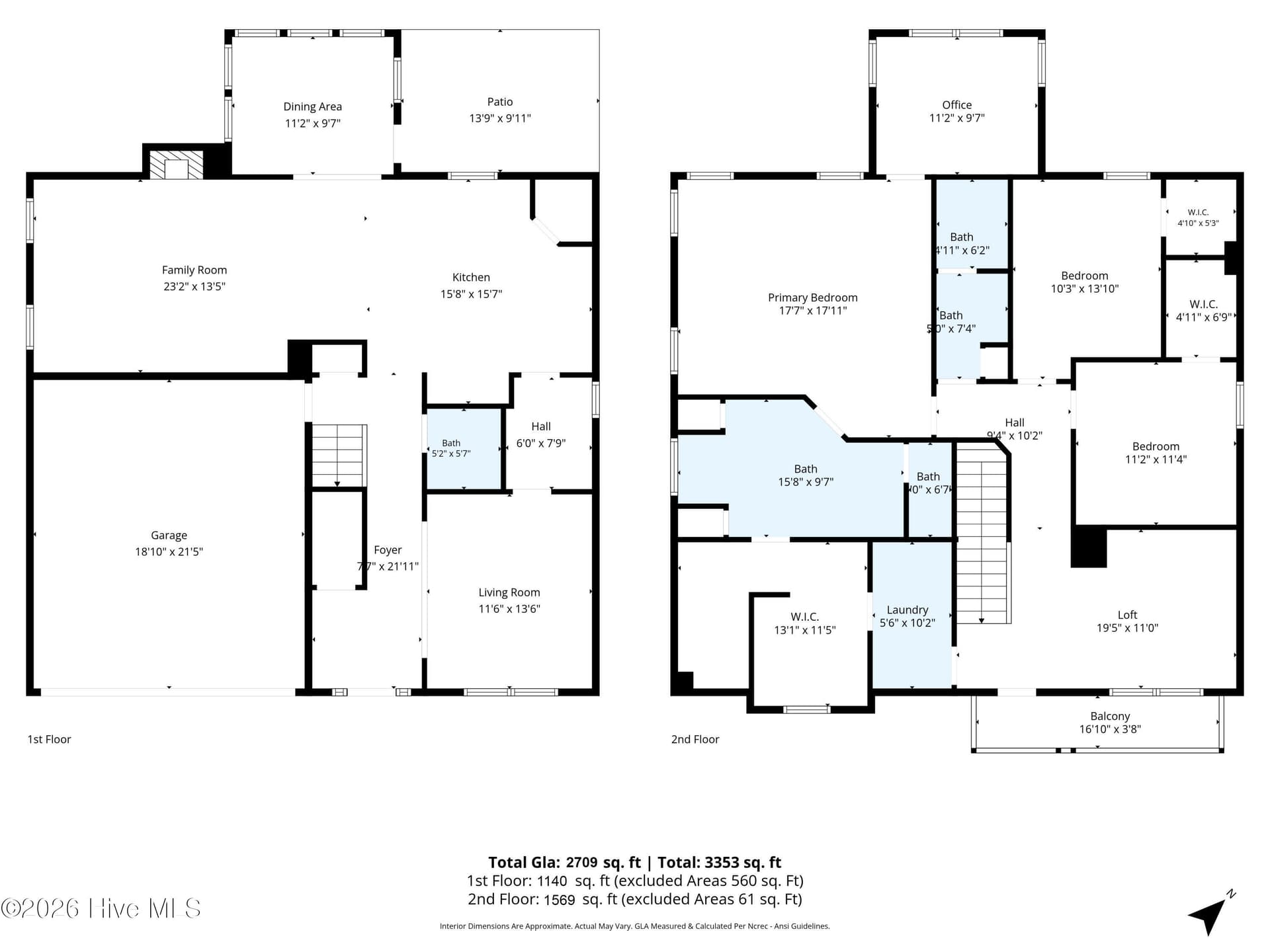 Single Family Residence at 1108 Sea Lavender Drive, Wilmington, NC 28403, photo 57 of 65