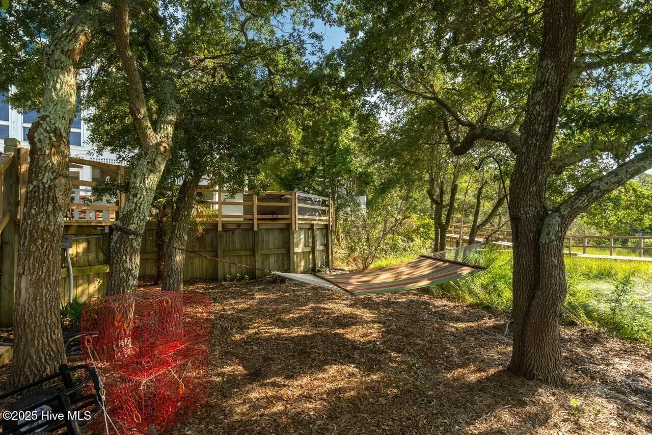 Shaded Hammock Area - 7012 Sound Drive, Emerald Isle, NC 28594
