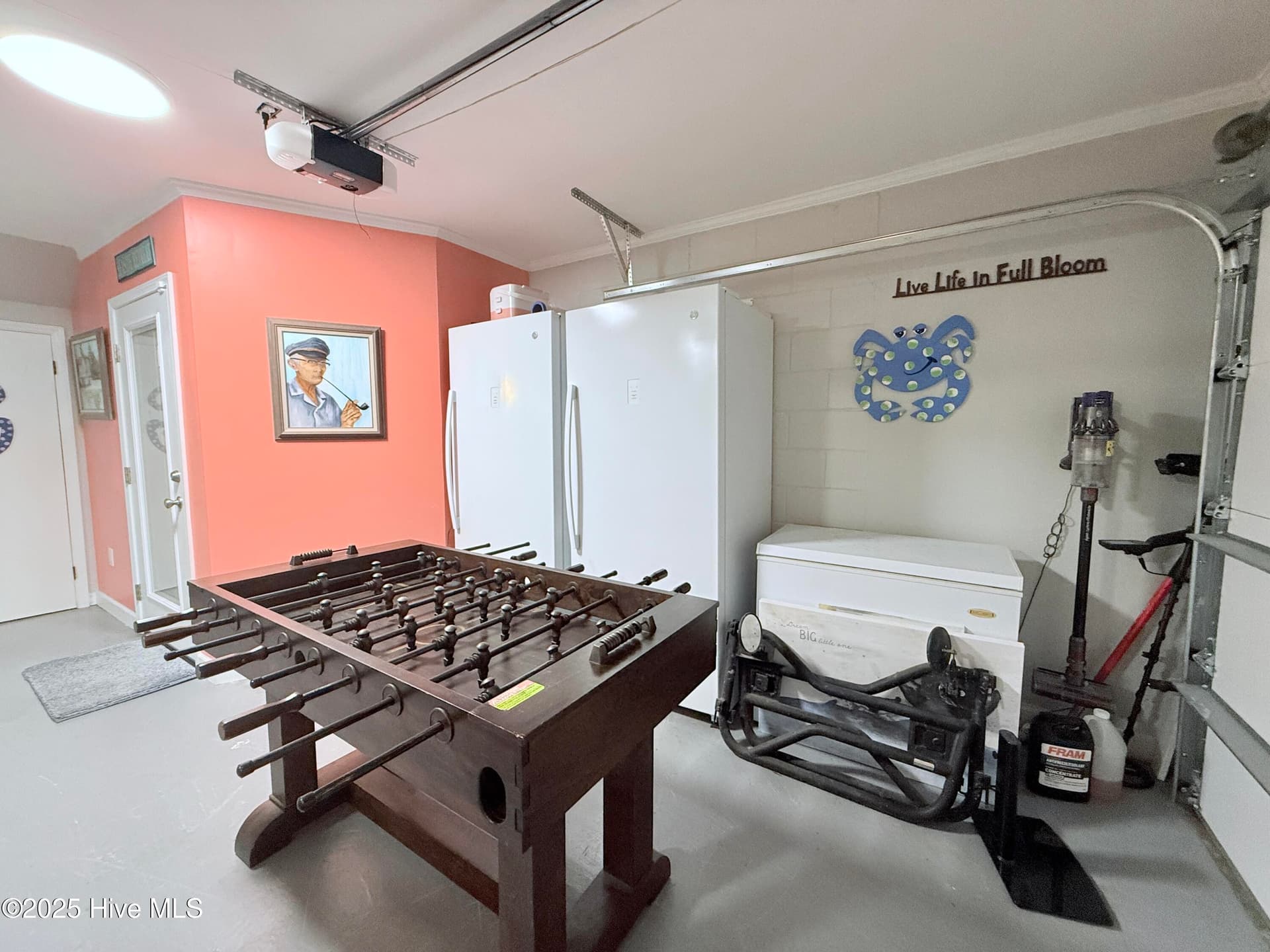 Downstairs garage area - 5405 Cedar Tree Lane, Emerald Isle, NC 28594