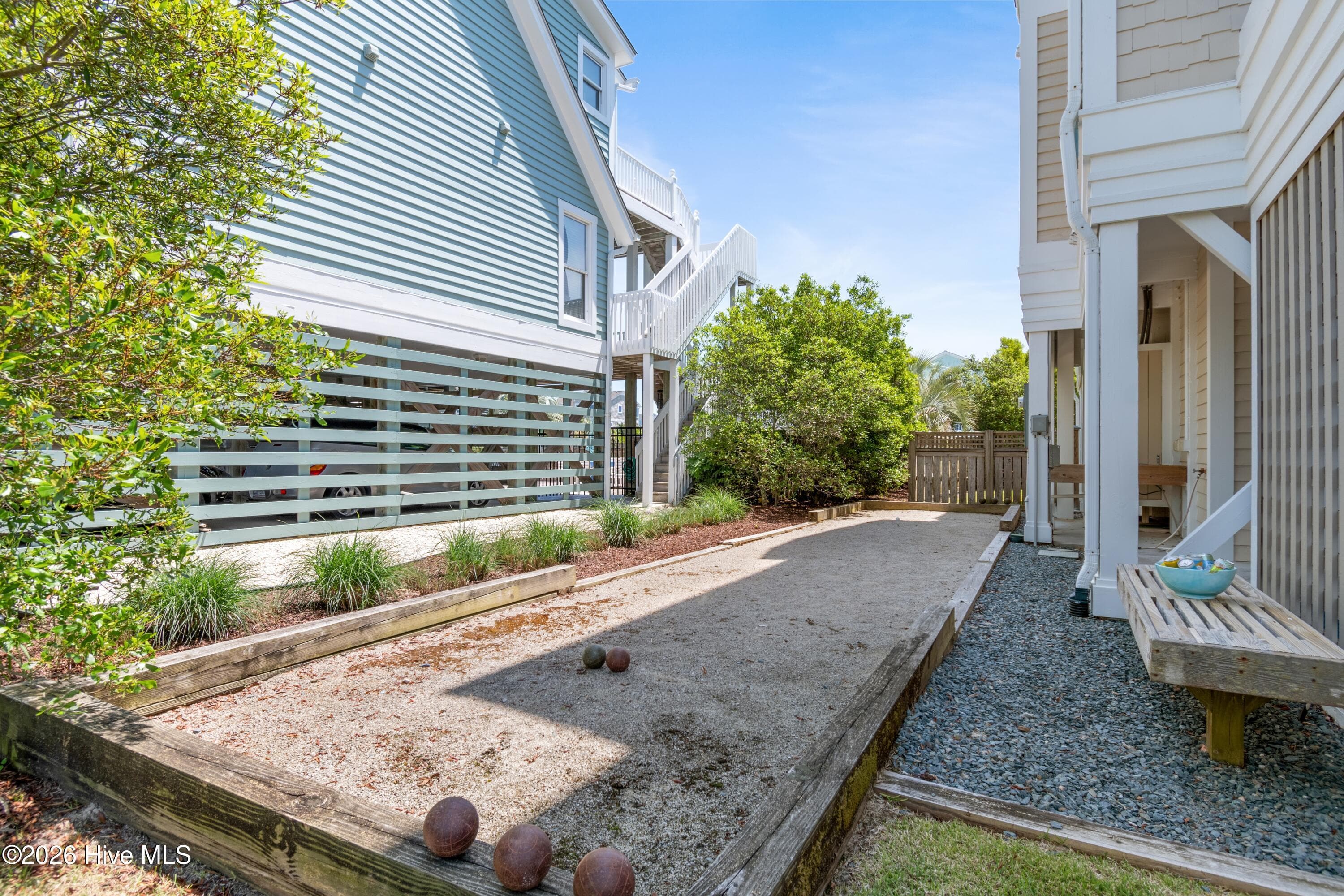 Bocce Ball Court - 1046 Tide Ridge Drive, Holden Beach, NC 28462
