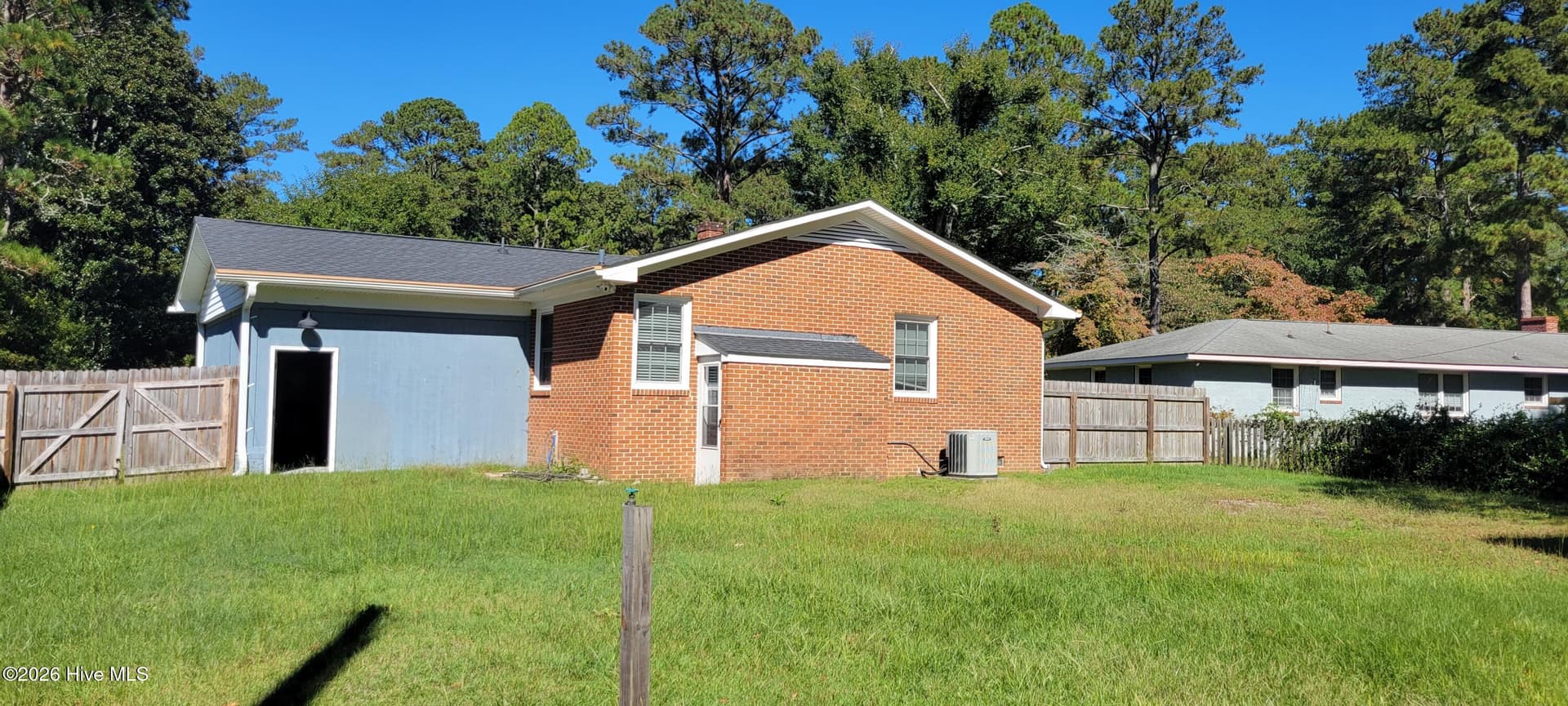 Back of home - 110 Landon Drive, Washington, NC 27889