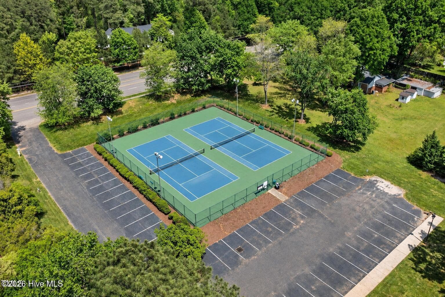 Spend your mornings playing pickleball or tennis! - 8407 Wycombe Lane, Raleigh, NC 27615