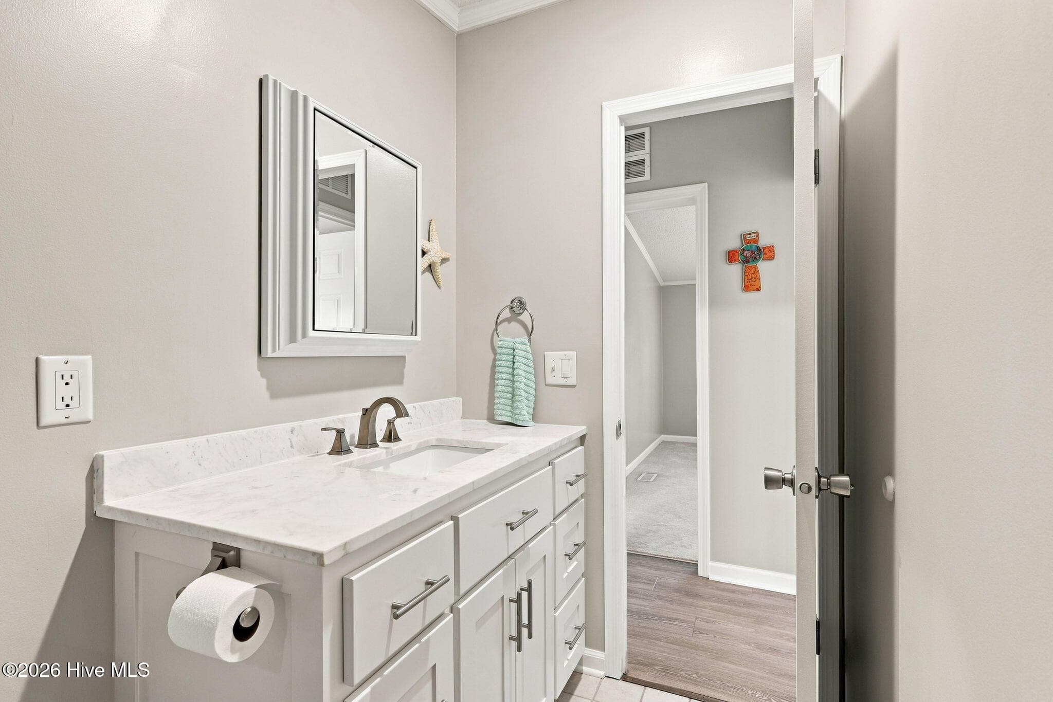 Guest Bathroom - 1530 Salter Path Road 59, Indian Beach, NC 28512