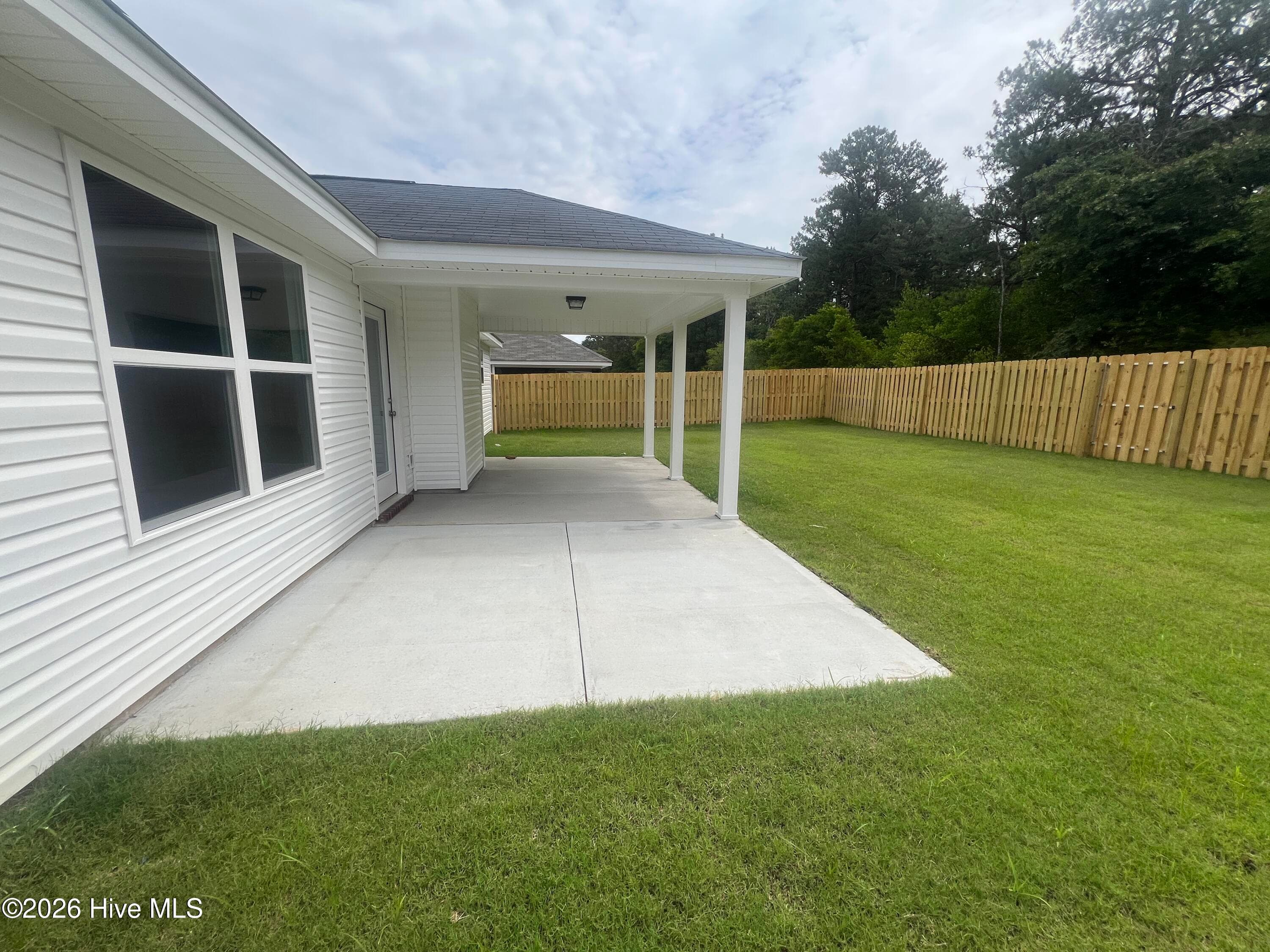 Patio for grilling. - 8887 Snelling Drive, Aiken, SC 29803