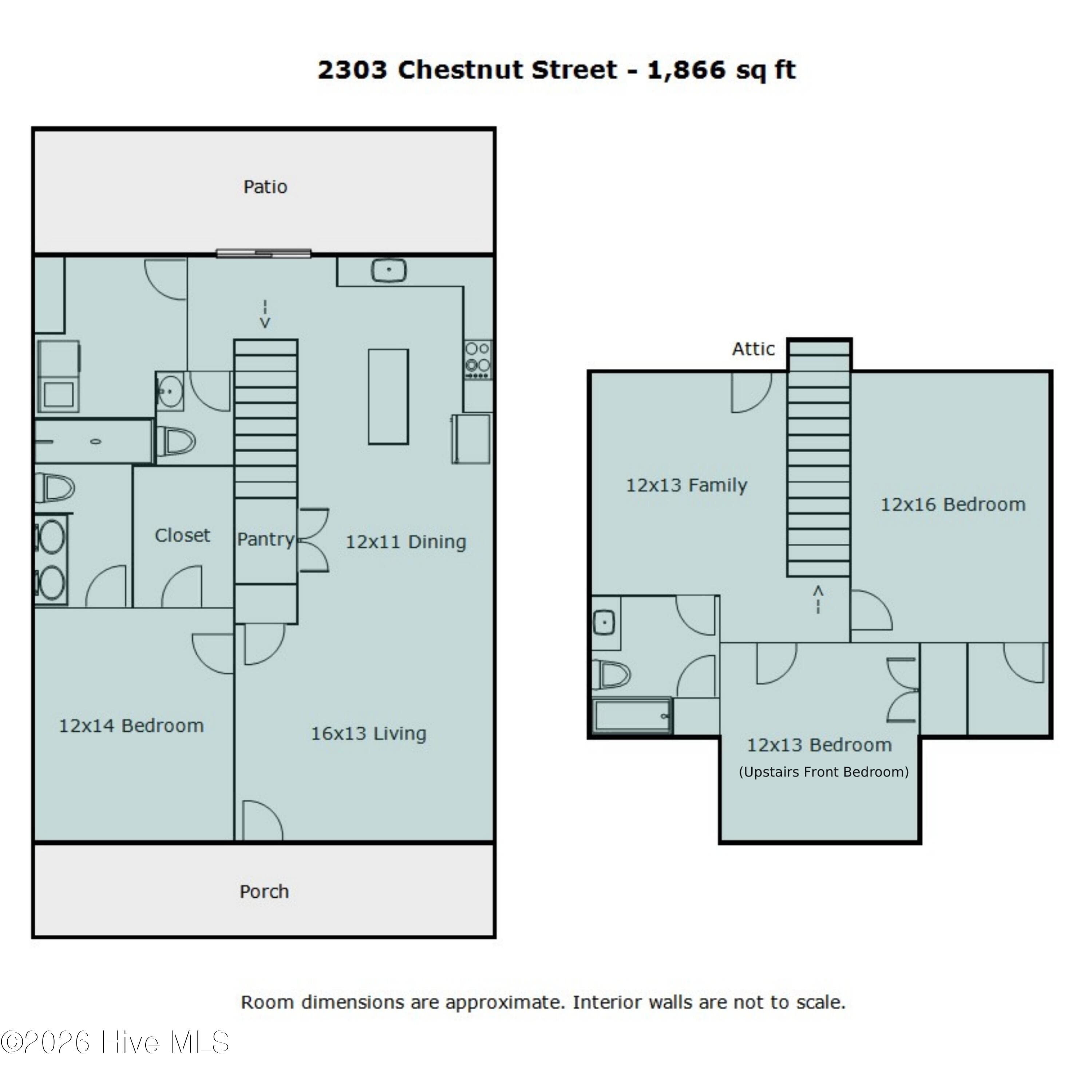 Floorplan - 2303 Chestnut Street, Wilmington, NC 28405